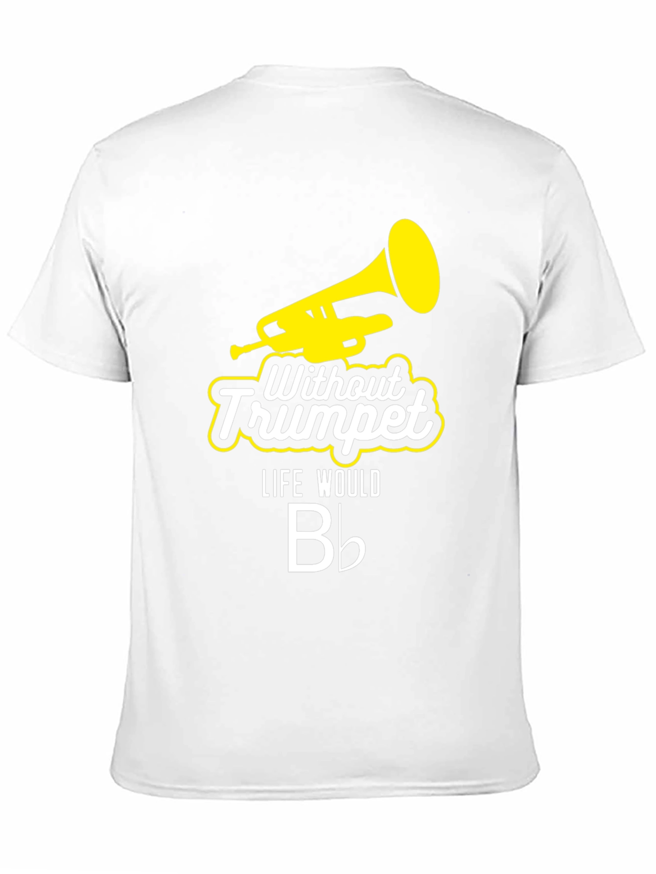Without Trumpet Life Would B Flat Black T-Shirt