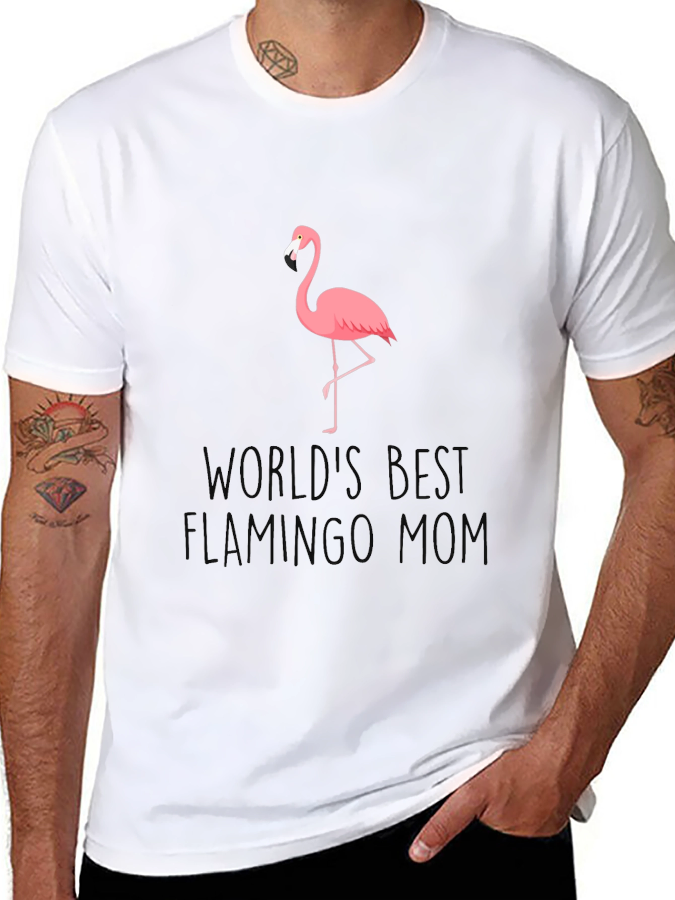 Flamingo Graphic T-Shirt