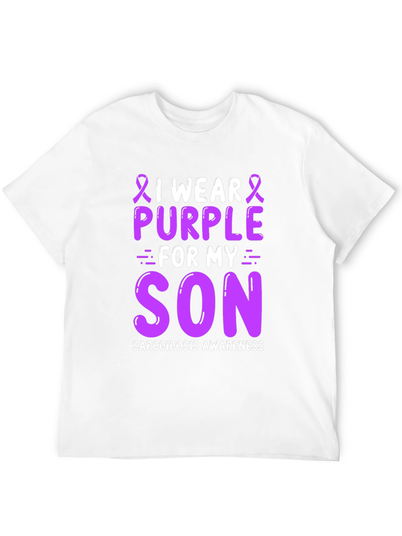Purple Sarcoidosis Awareness T-Shirt