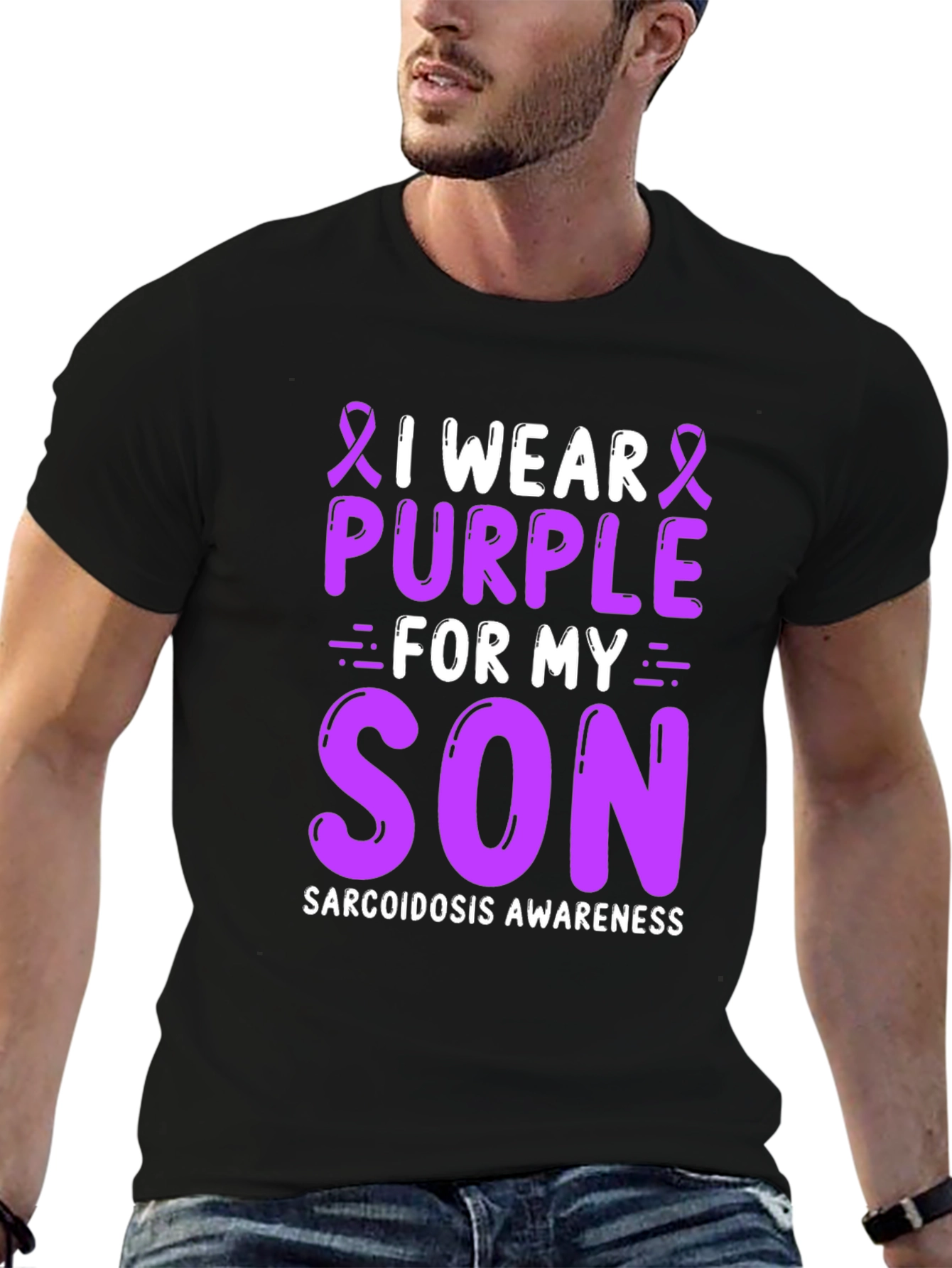 Purple Sarcoidosis Awareness T-Shirt