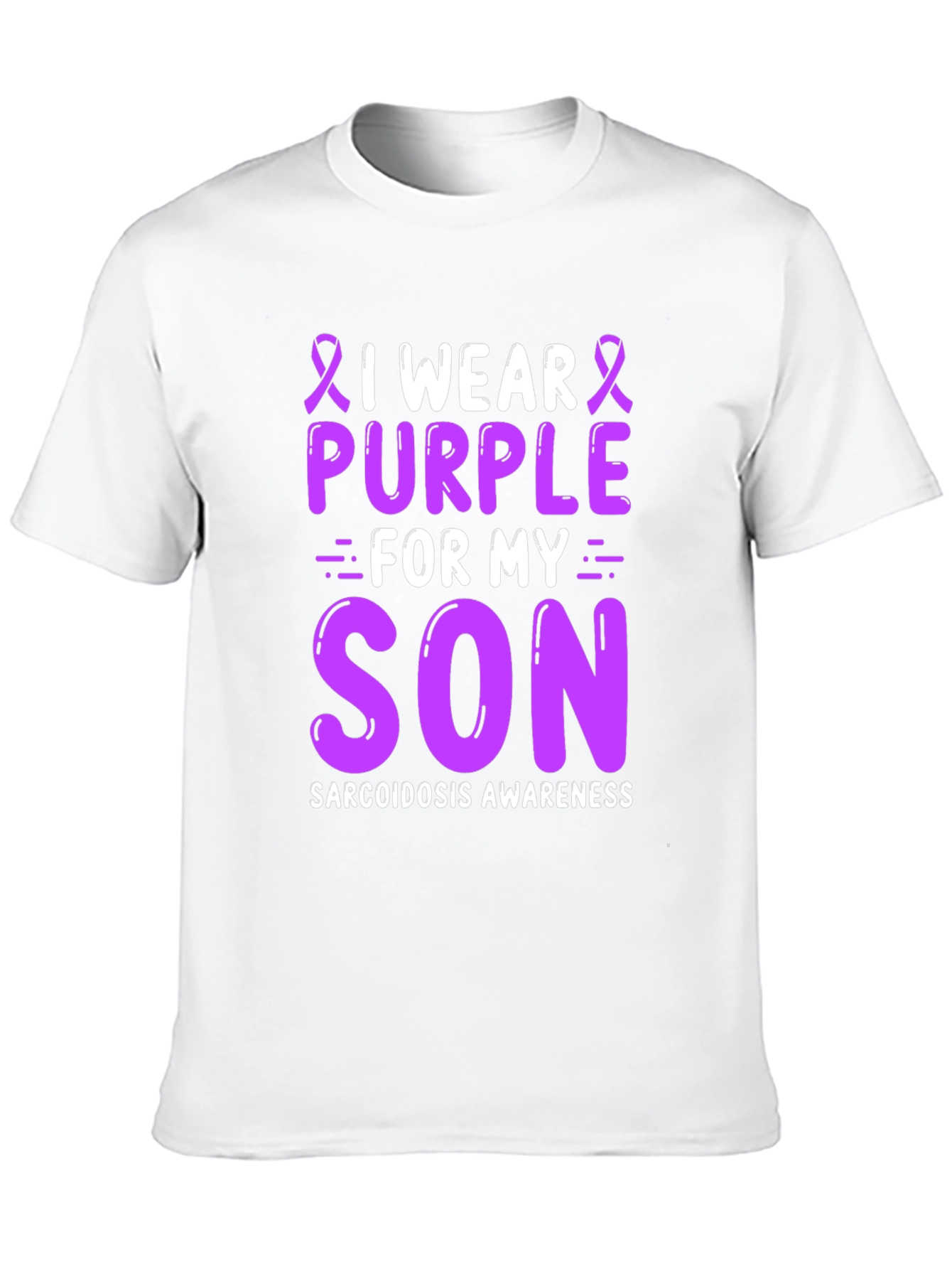 Purple Sarcoidosis Awareness T-Shirt
