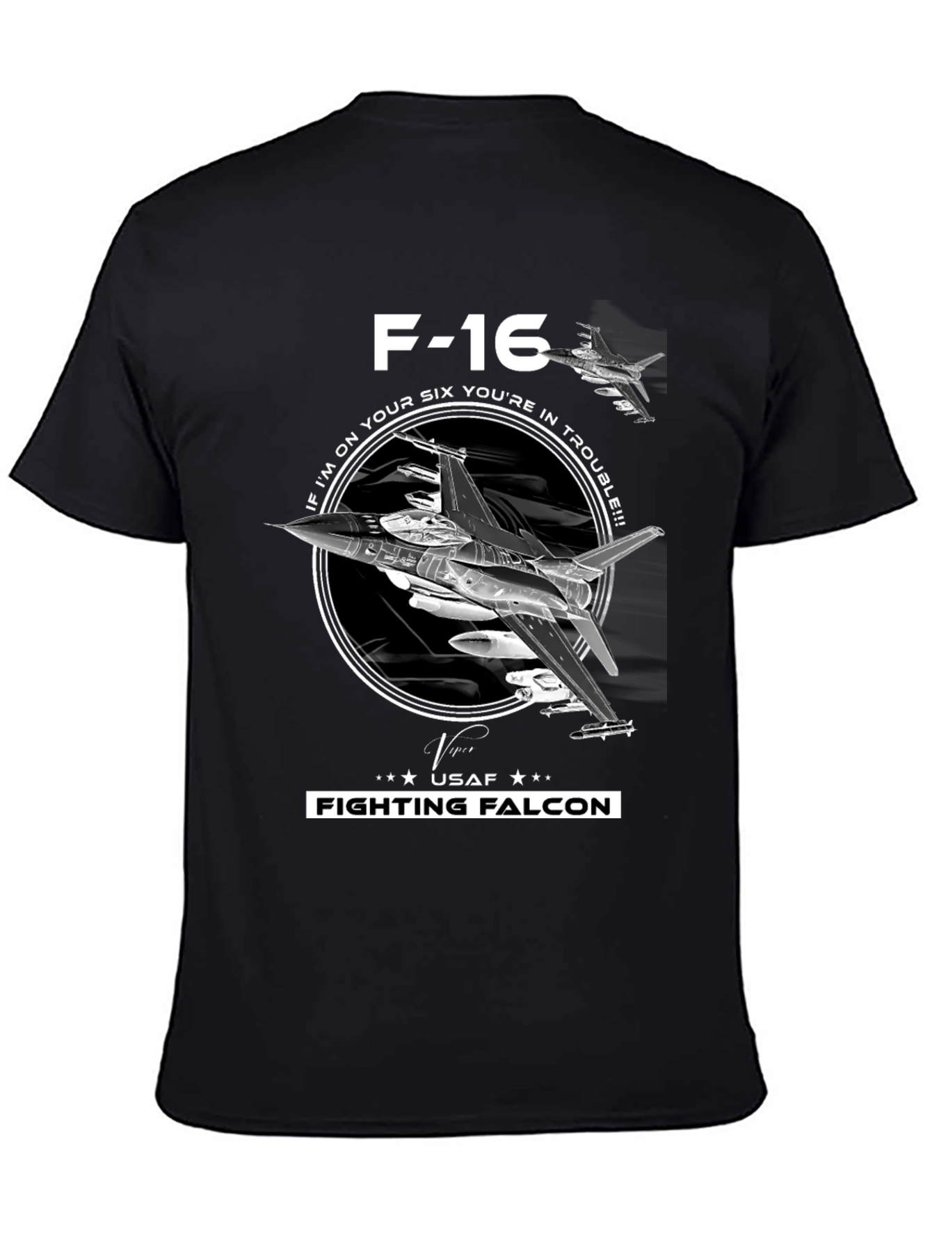 F-16 Fighting Falcon T-Shirt - USAF Pilot Tee