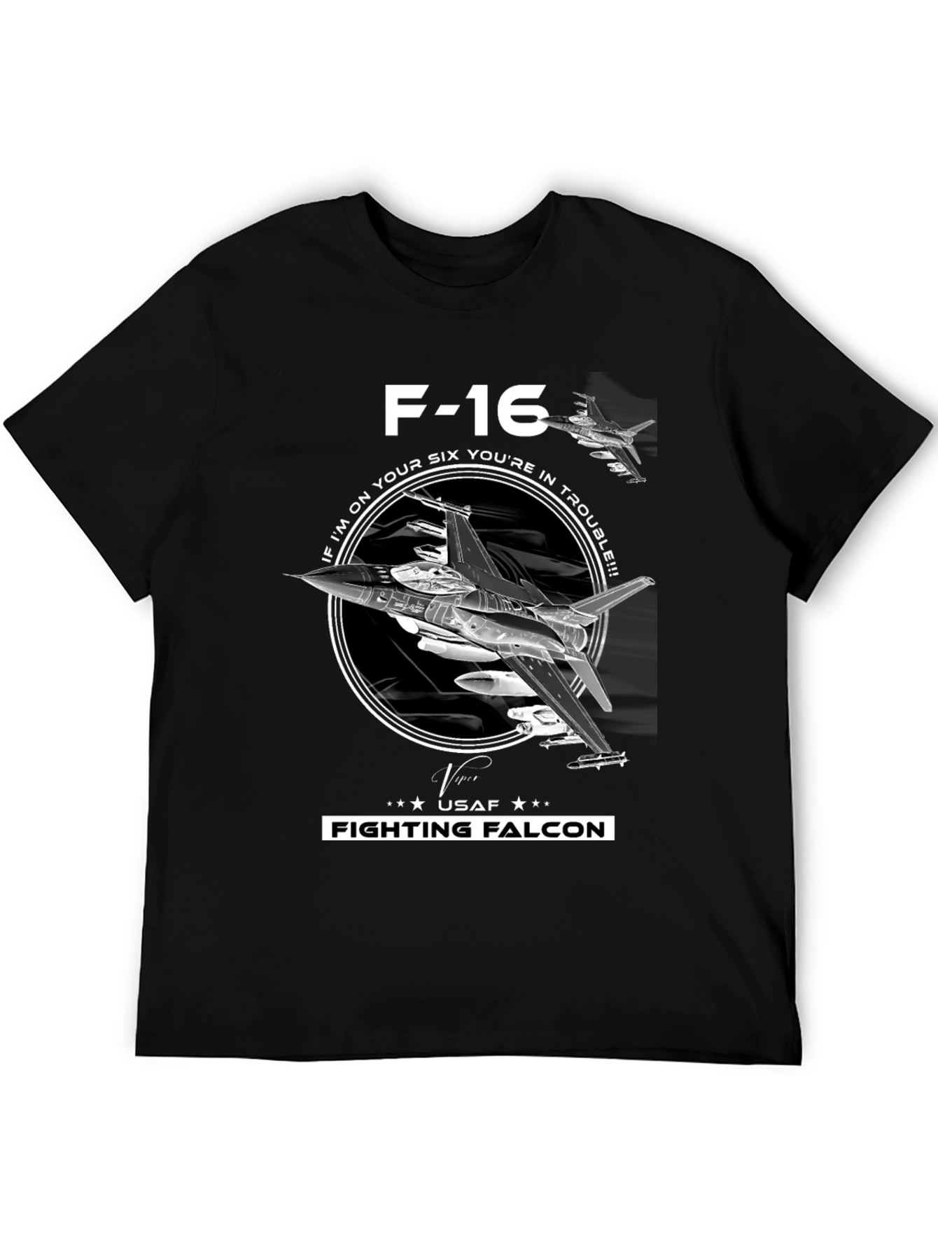 F-16 Fighting Falcon T-Shirt - USAF Pilot Tee