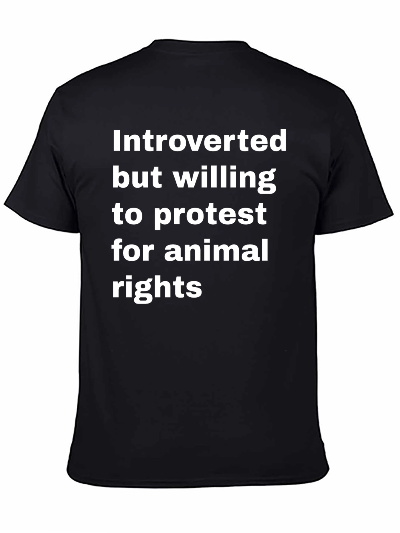 Introverted Animal Rights T-Shirt