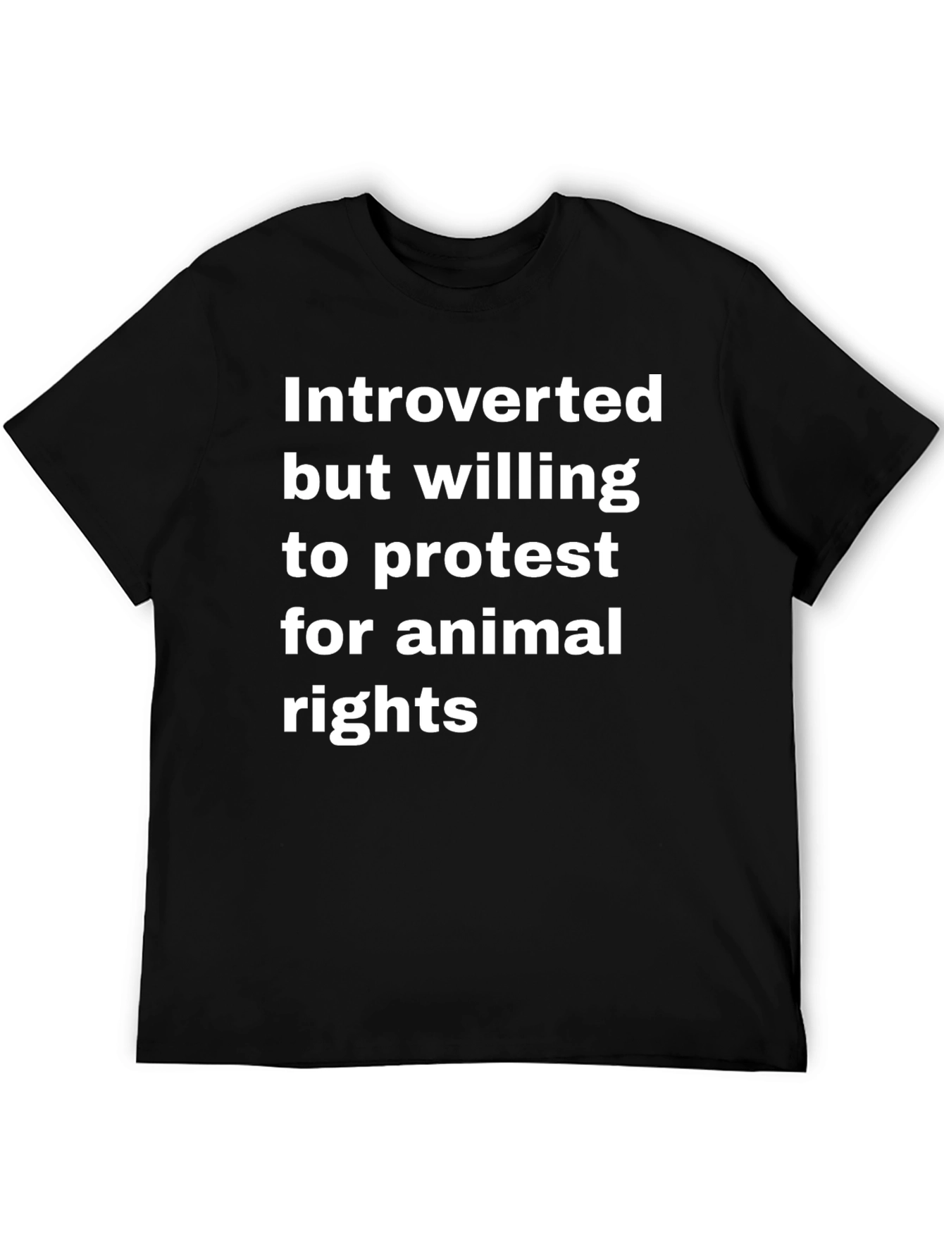 Introverted Animal Rights T-Shirt
