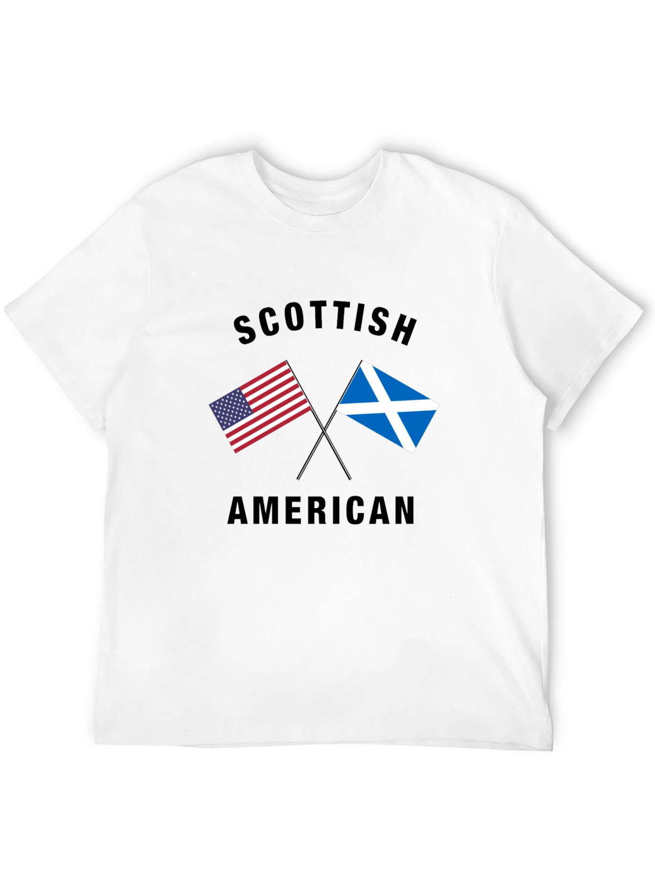 Scottish American Flag T-Shirt