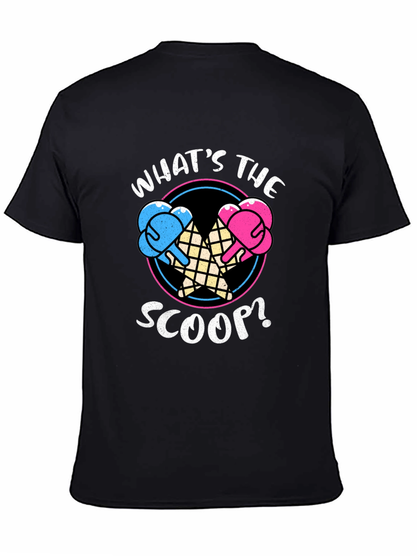Whats the Scoop Gender Reveal T-Shirt