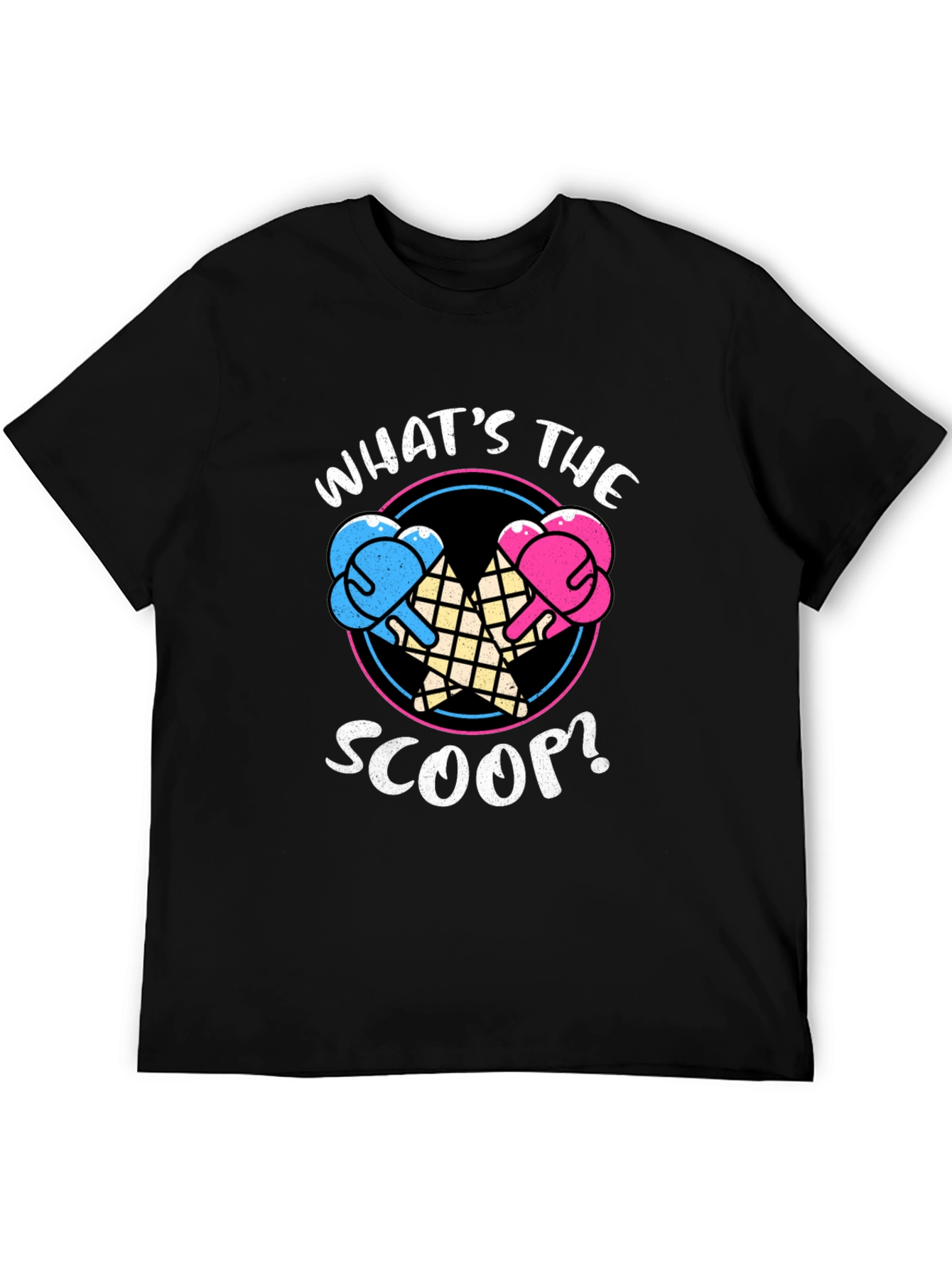 Whats the Scoop Gender Reveal T-Shirt