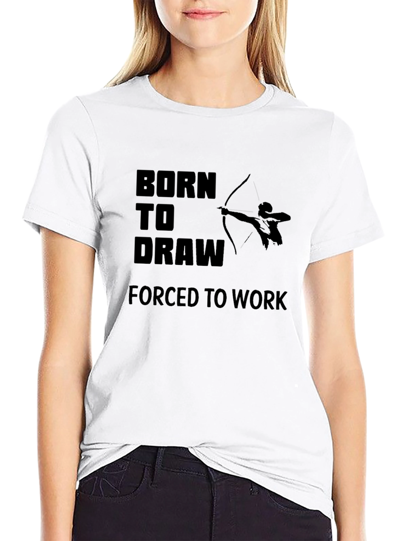 Born to Draw T-Shirt - Archer Graphic Tee