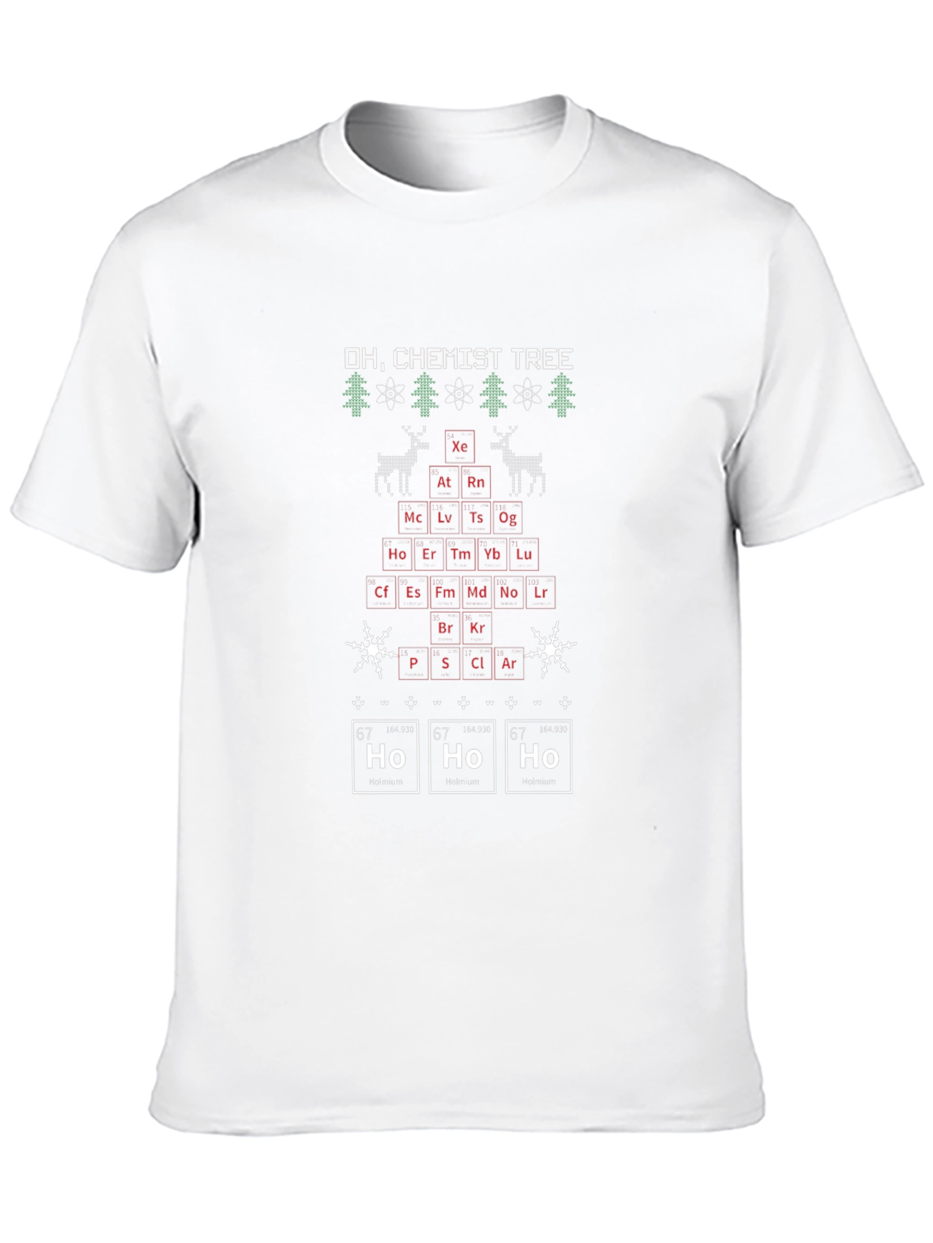 Oh Chemist Tree Holiday T-Shirt