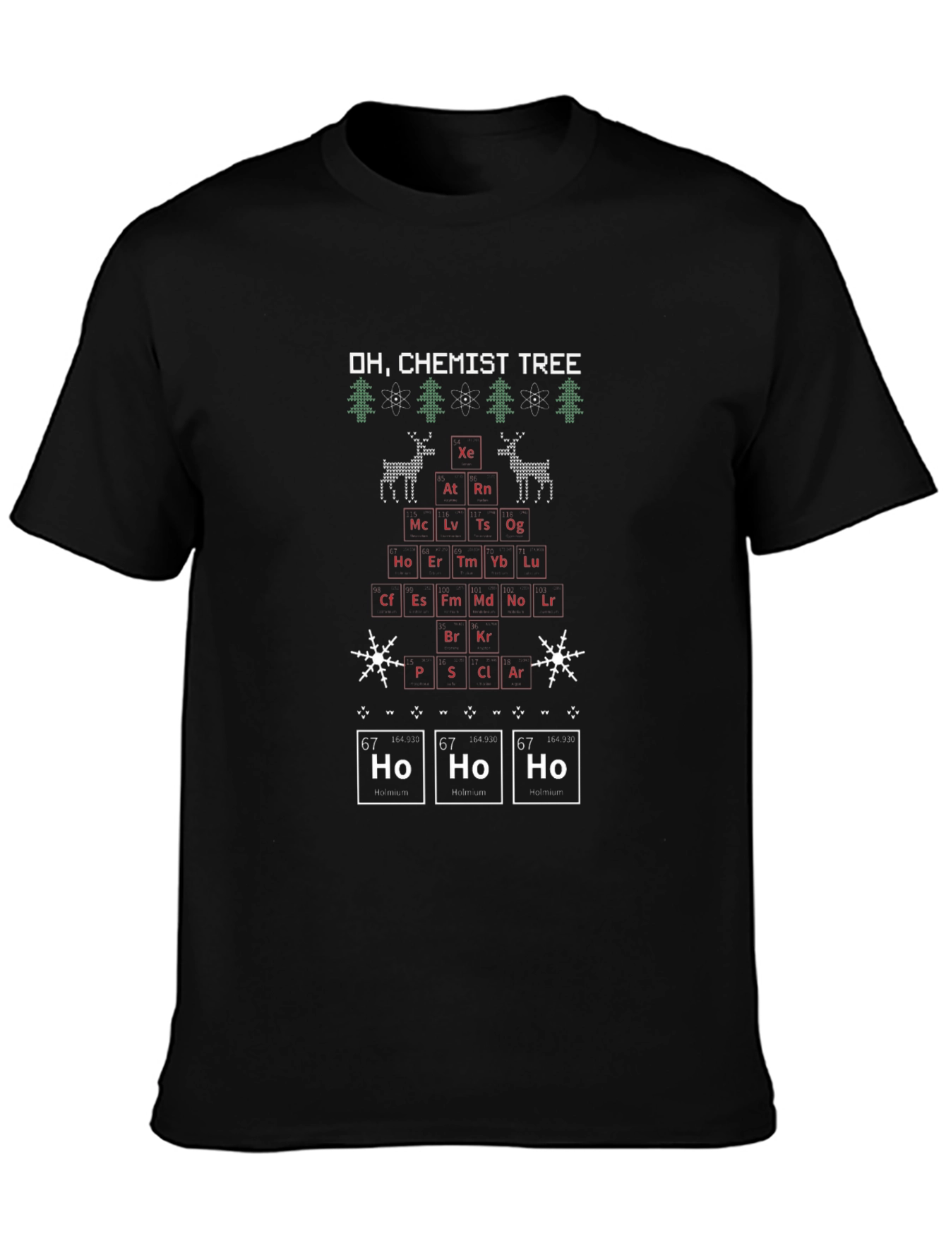 Oh Chemist Tree Holiday T-Shirt