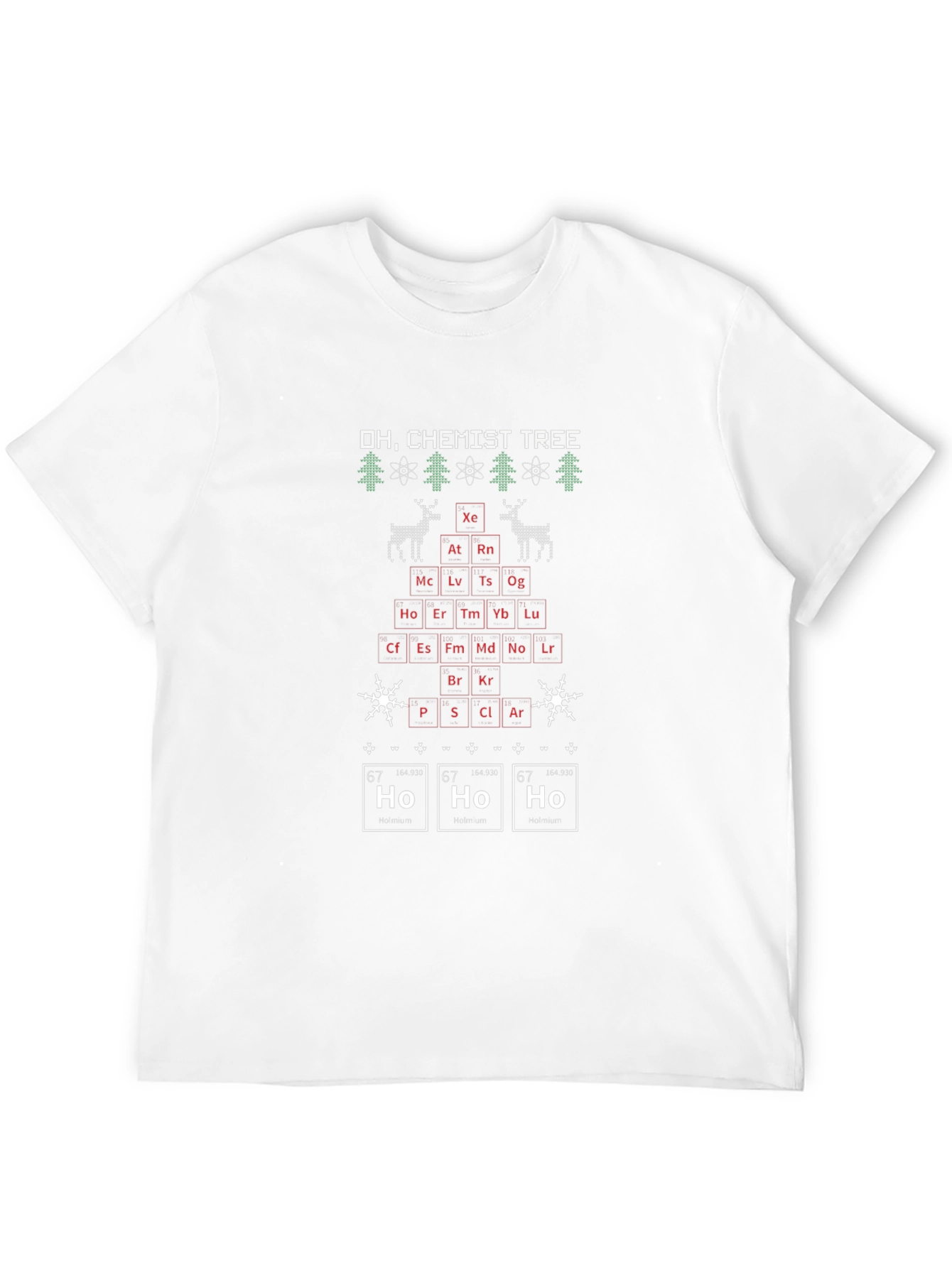 Oh Chemist Tree Holiday T-Shirt