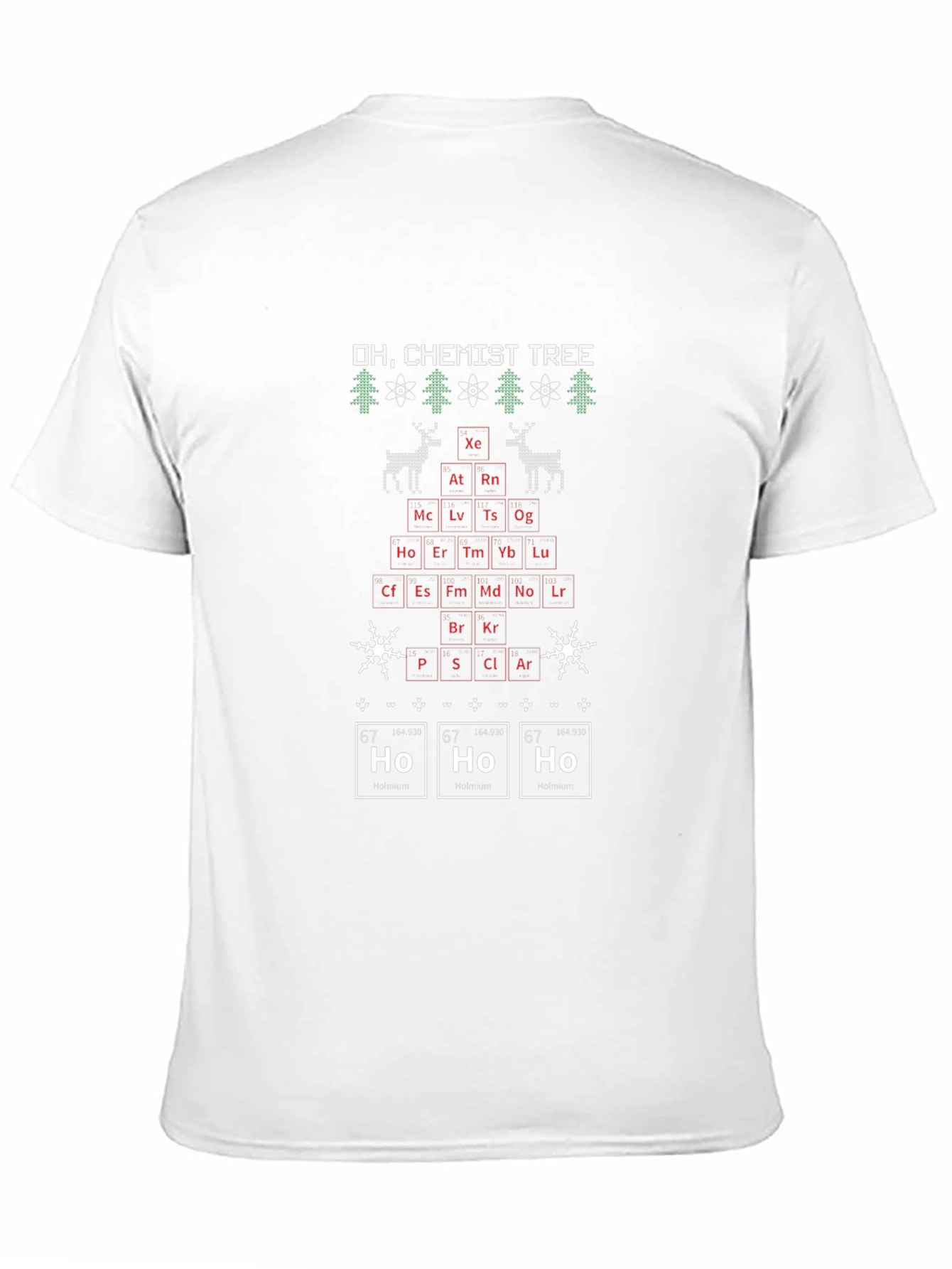 Oh Chemist Tree Holiday T-Shirt