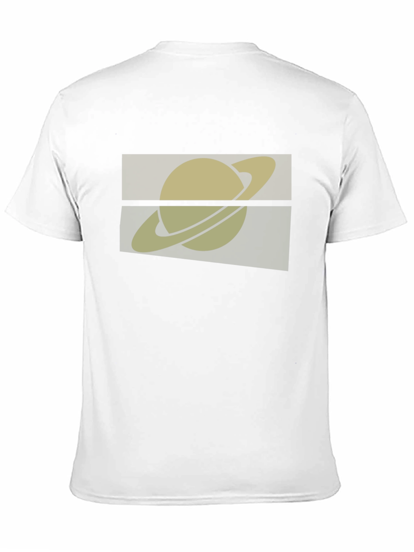 Saturn Graphic Tee - Black Casual Shirt