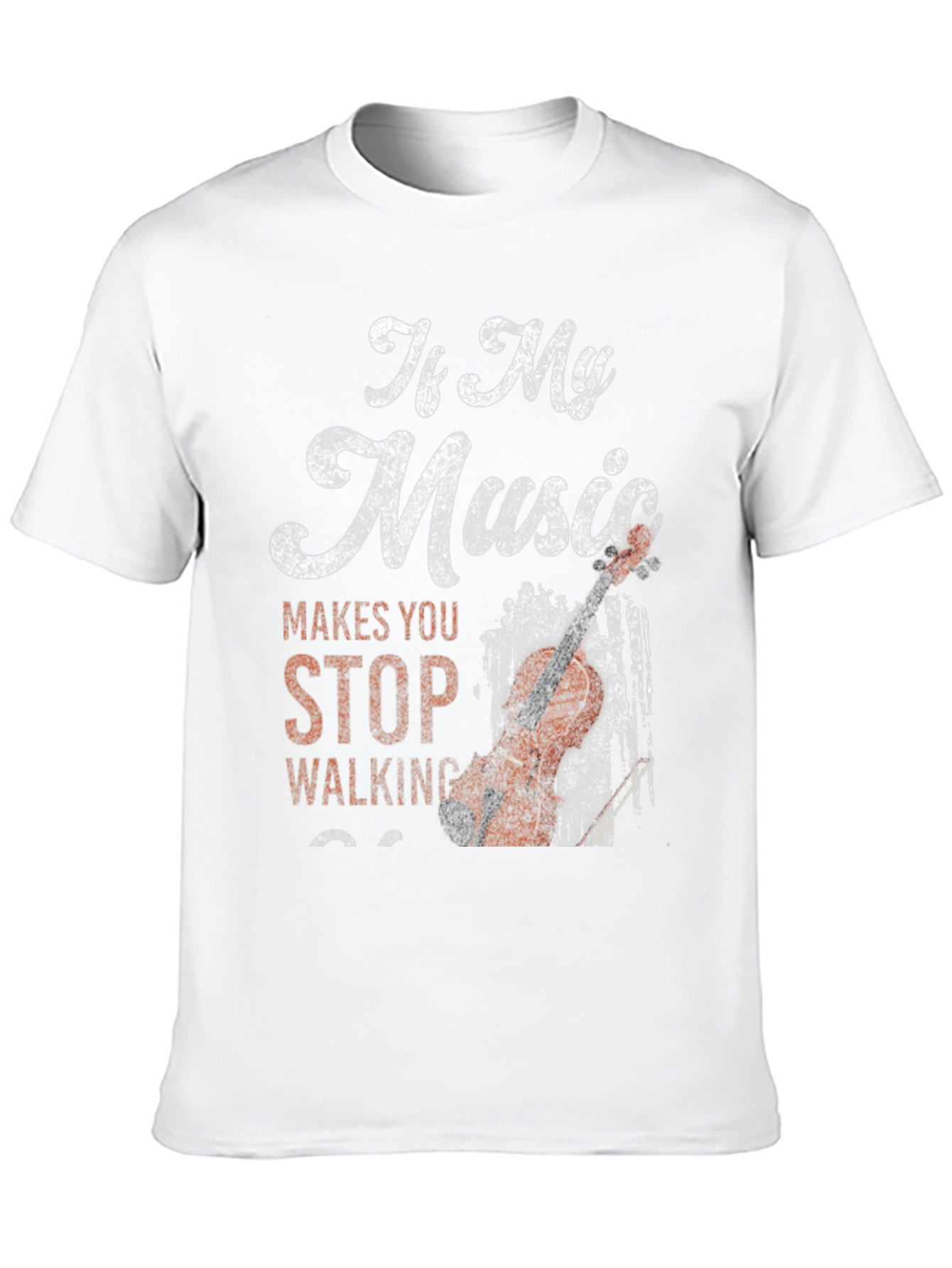 If My Music Makes You Stop Walking T-Shirt