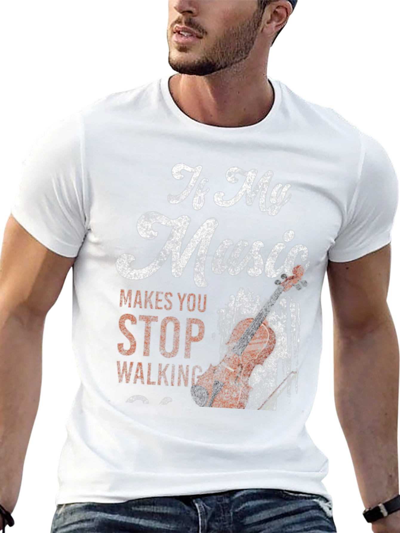 If My Music Makes You Stop Walking T-Shirt