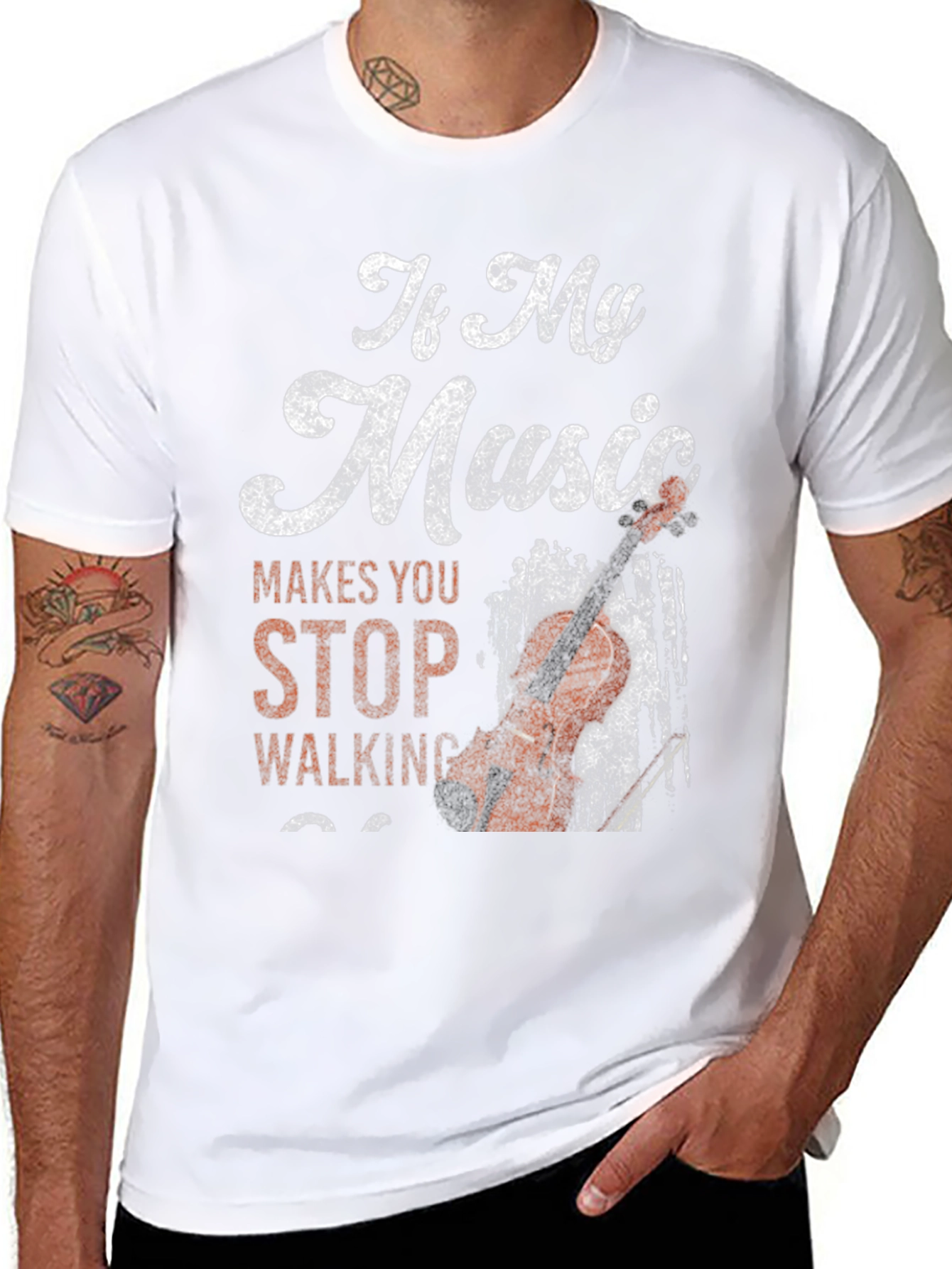 If My Music Makes You Stop Walking T-Shirt