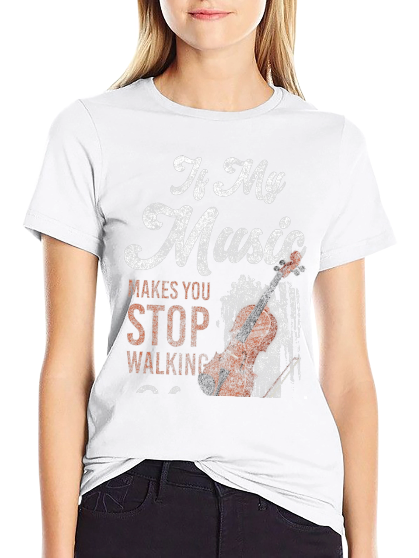 If My Music Makes You Stop Walking T-Shirt