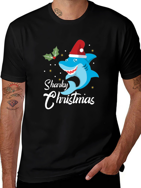 Sharky Christmas T-Shirt