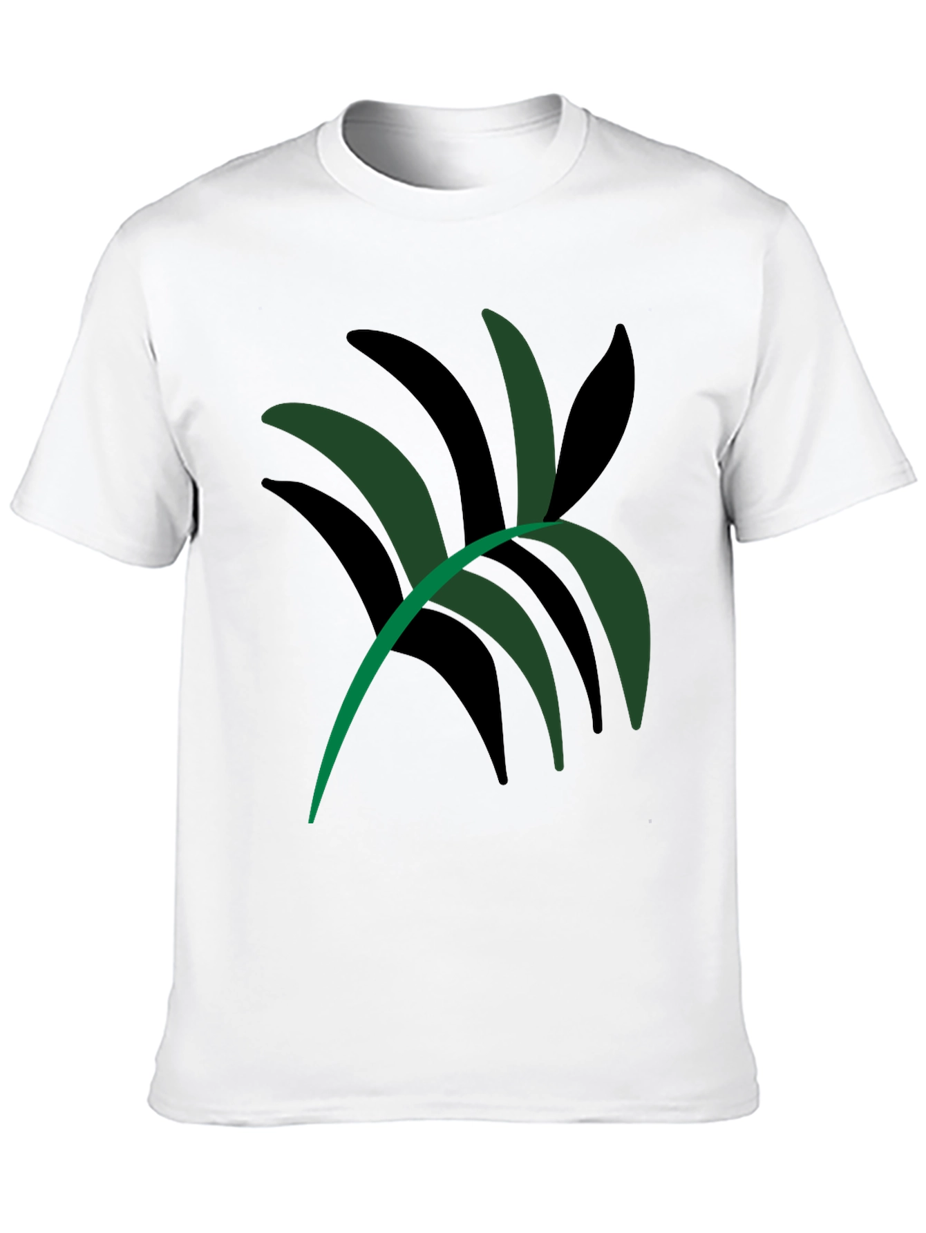 Abstract Palm Tee - Modern Graphic T-Shirt