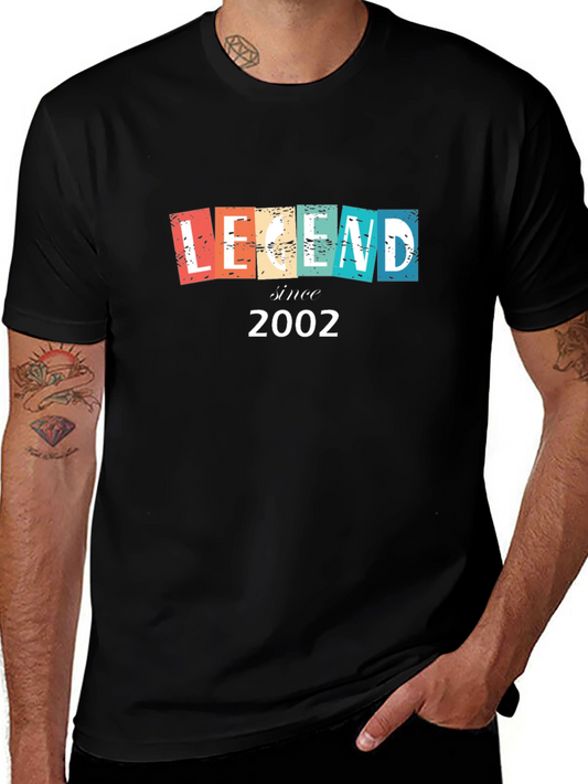 Legend Since 2002 Black T-Shirt