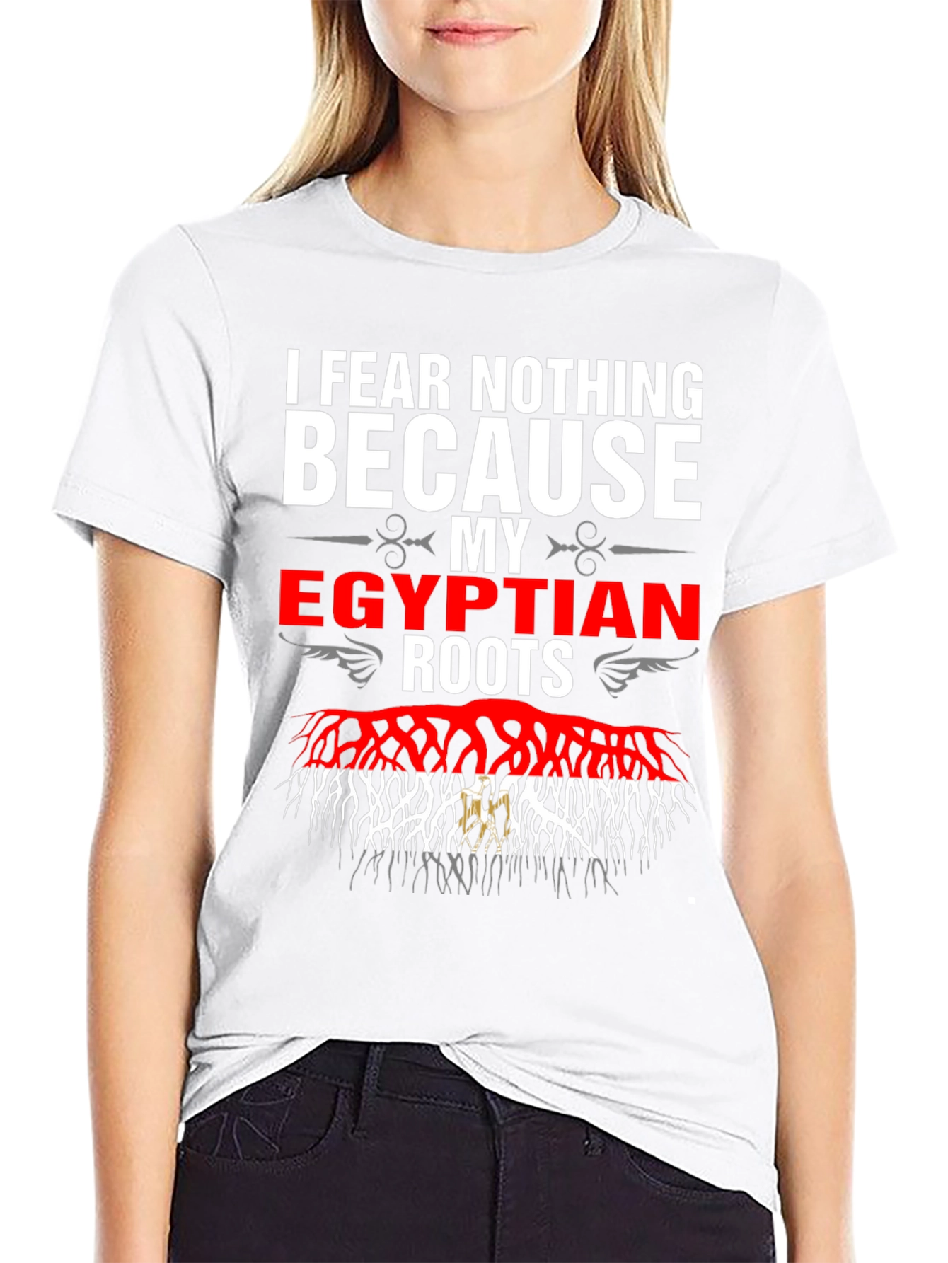 Egyptian Roots Graphic Tee - I Fear Nothing