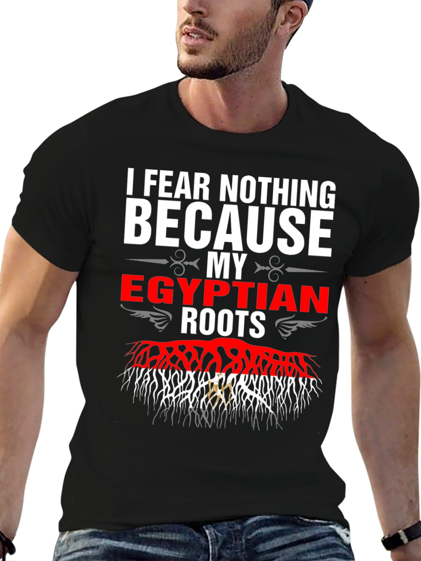 Egyptian Roots Graphic Tee - I Fear Nothing