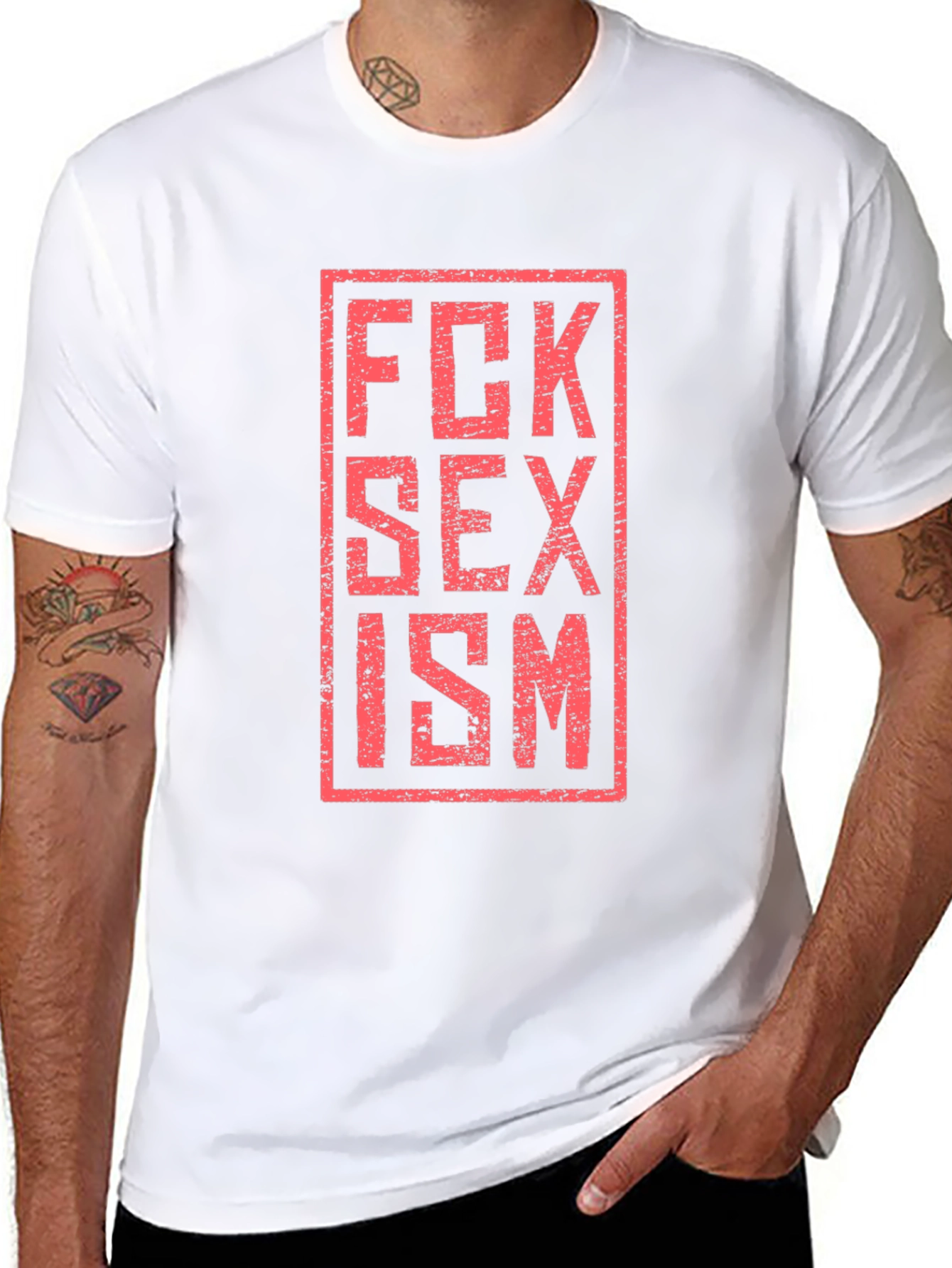 FCK Sexism Graphic Tee - Anti-Discrimination T-Shirt