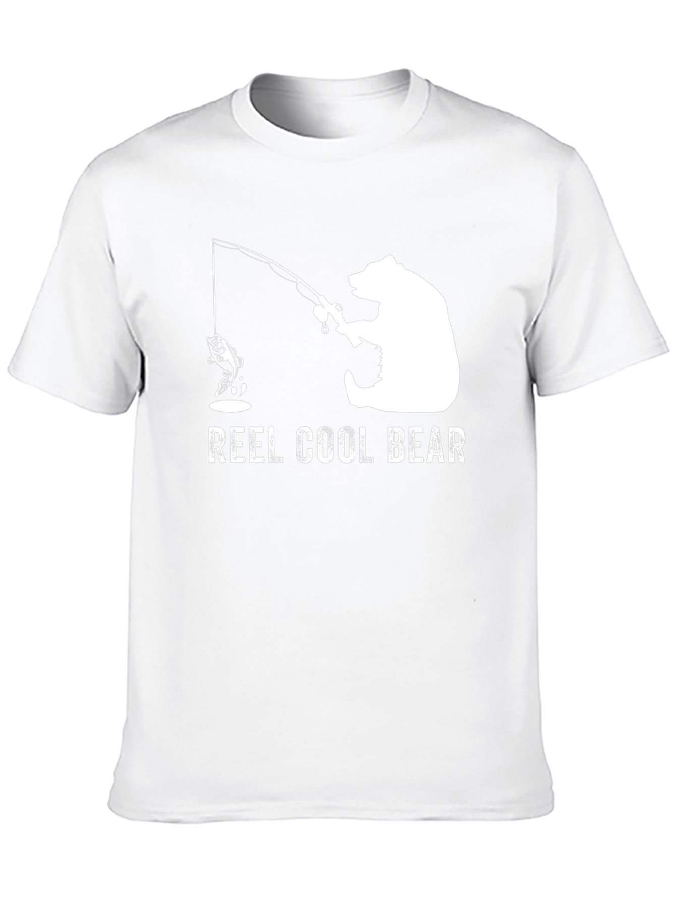 Reel Cool Bear T-Shirt - Fishing Graphic Tee