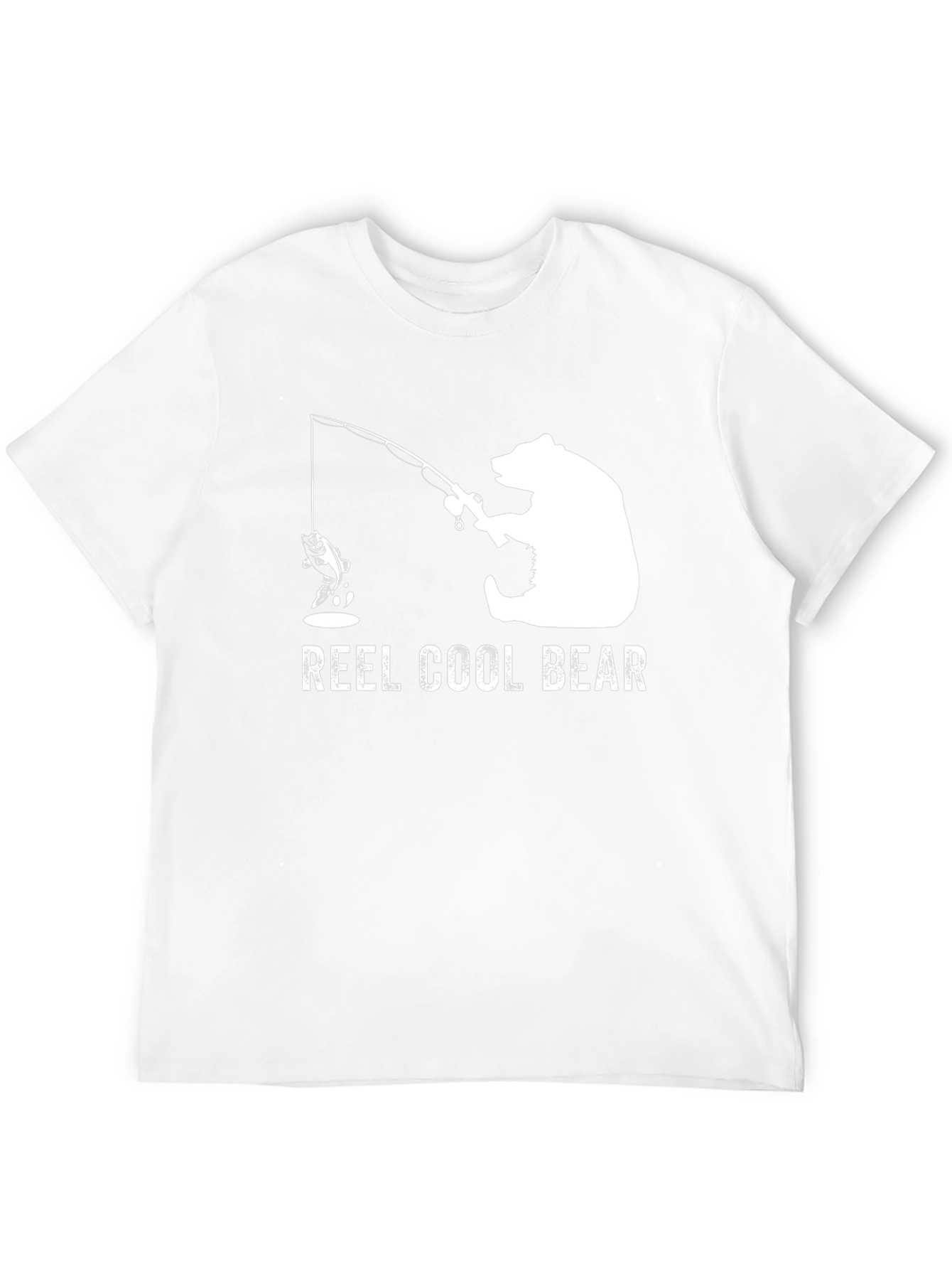 Reel Cool Bear T-Shirt - Fishing Graphic Tee