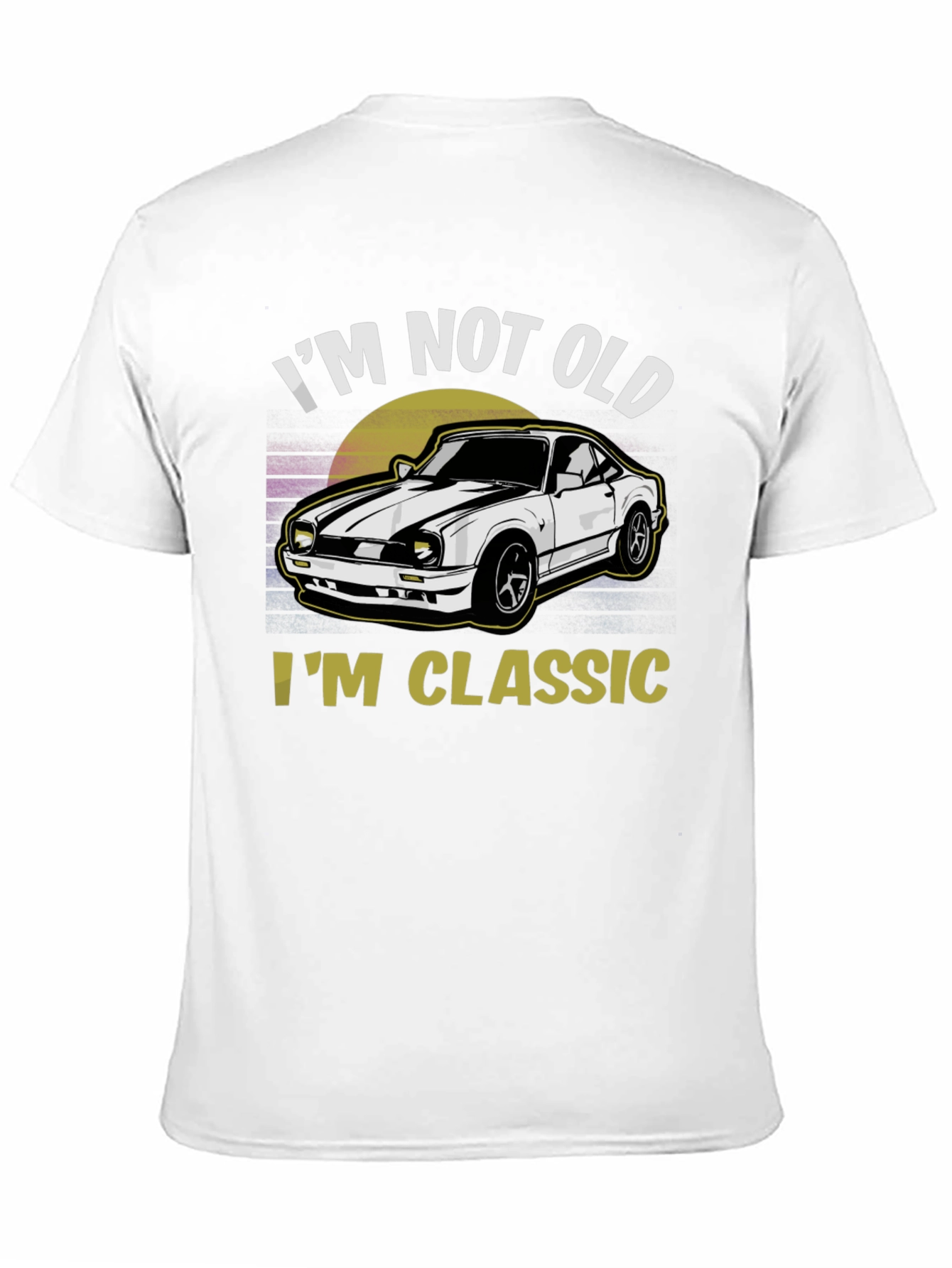 Classic Car T-Shirt - Im Not Old Im Classic