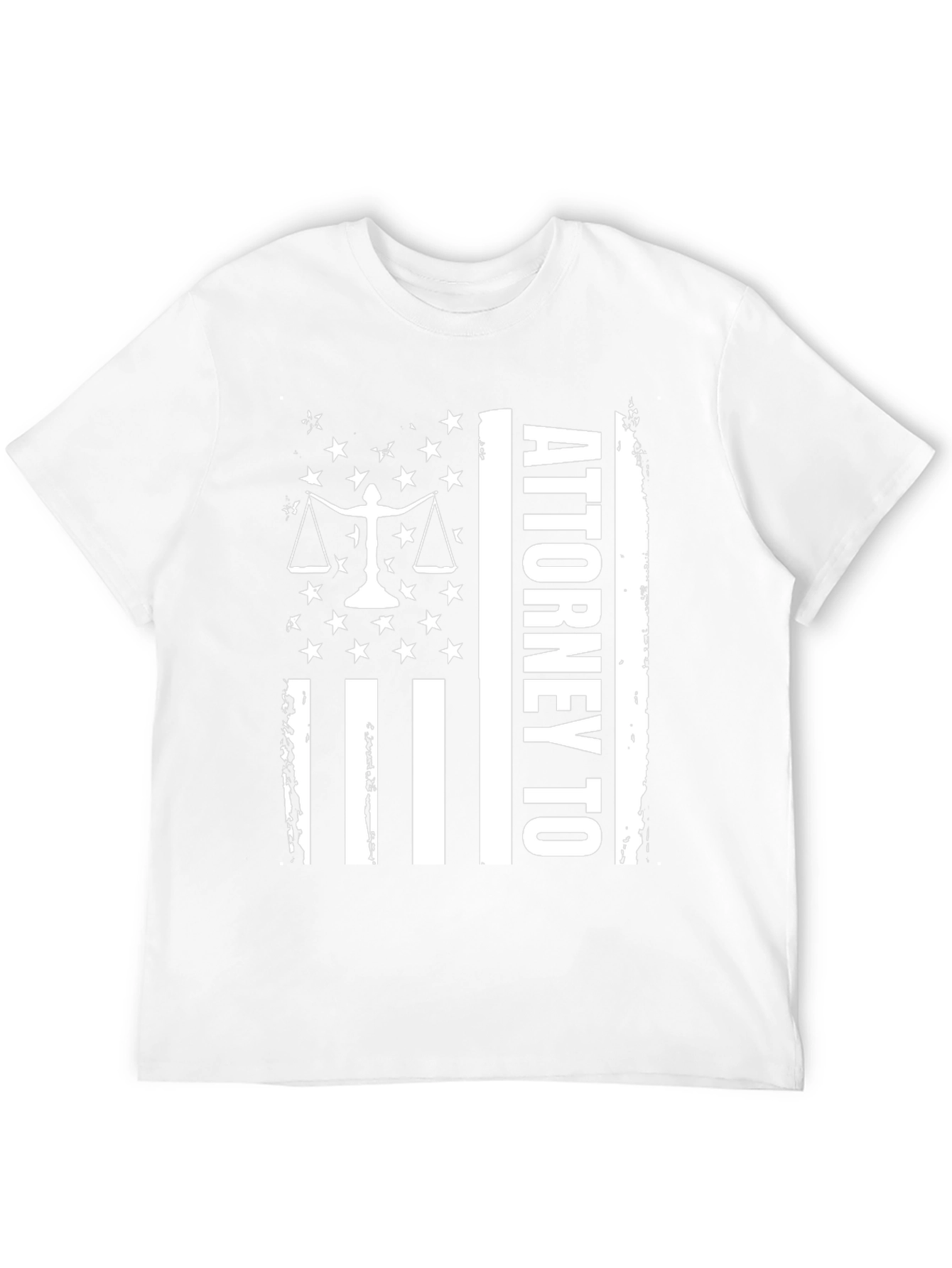 Attorney American Flag Graphic T-Shirt