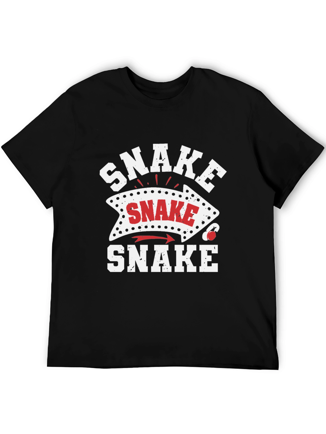 Snake Arrow Novelty Graphic T-Shirt