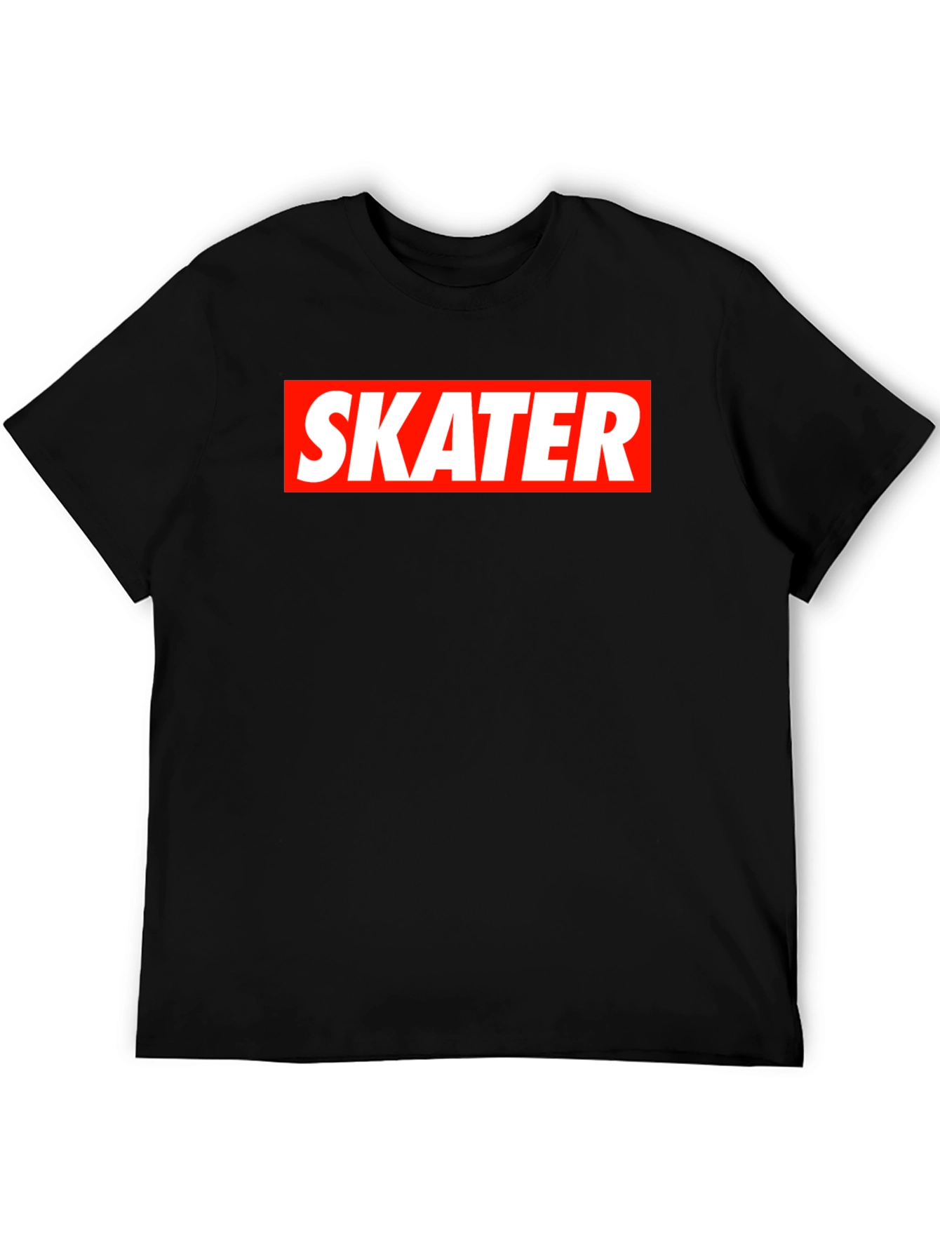 Skater Tee - Classic Box Logo Style