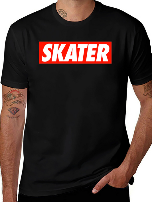 Skater Tee - Classic Box Logo Style