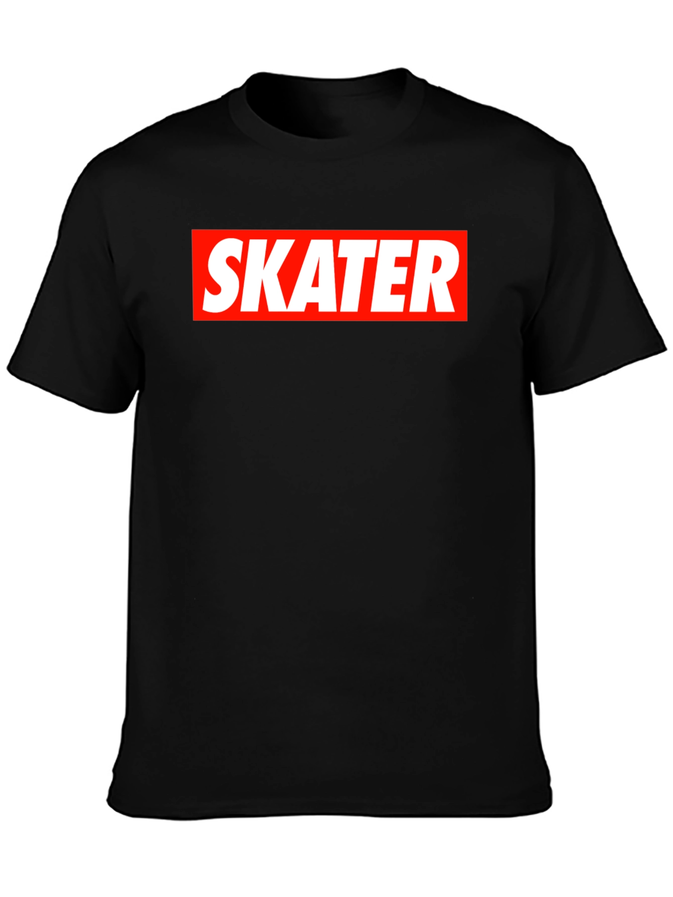 Skater Tee - Classic Box Logo Style