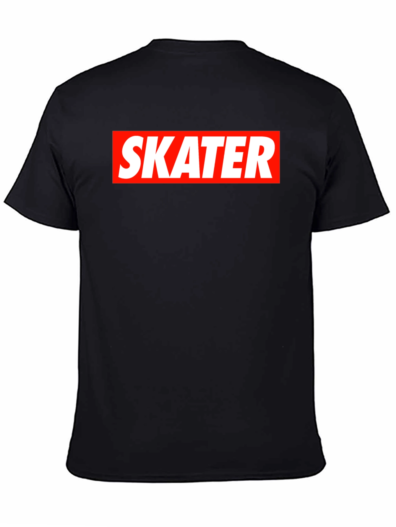 Skater Tee - Classic Box Logo Style
