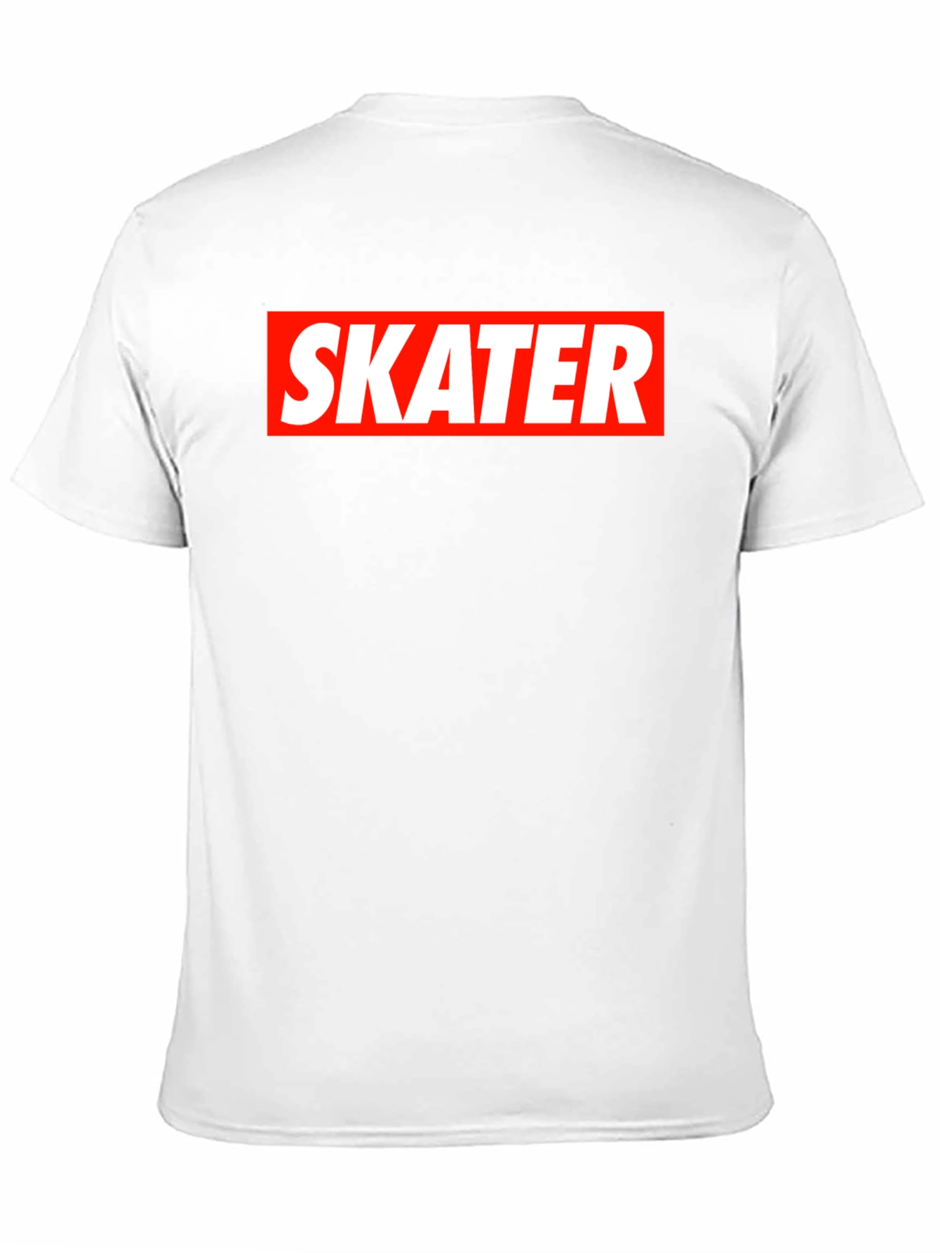 Skater Tee - Classic Box Logo Style