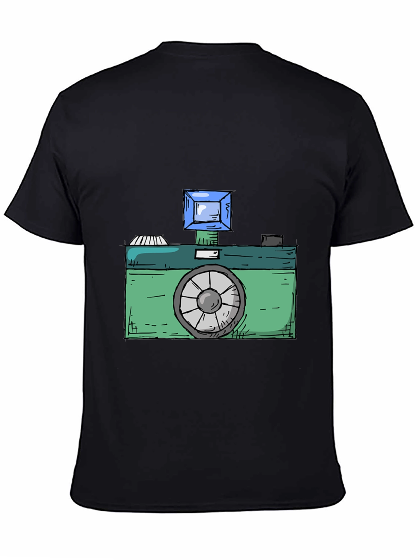 Retro Camera Graphic Tee - Classic Cool Style