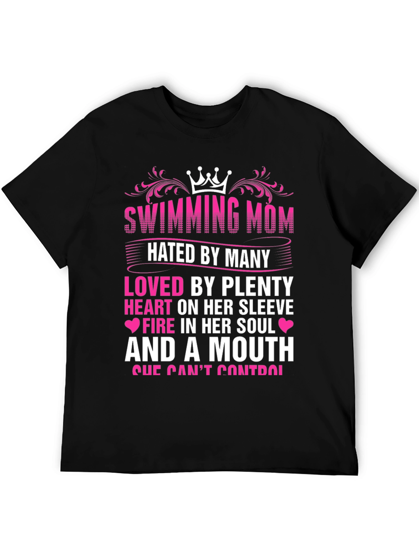 Swimming Mom Graphic T-Shirt