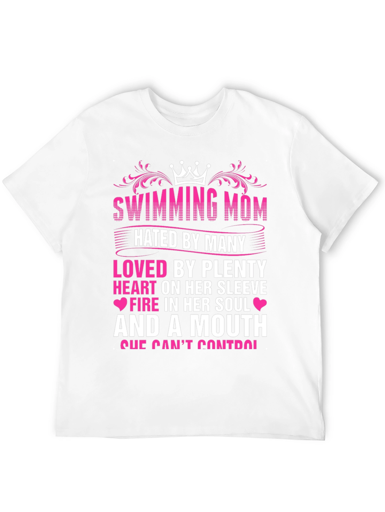Swimming Mom Graphic T-Shirt