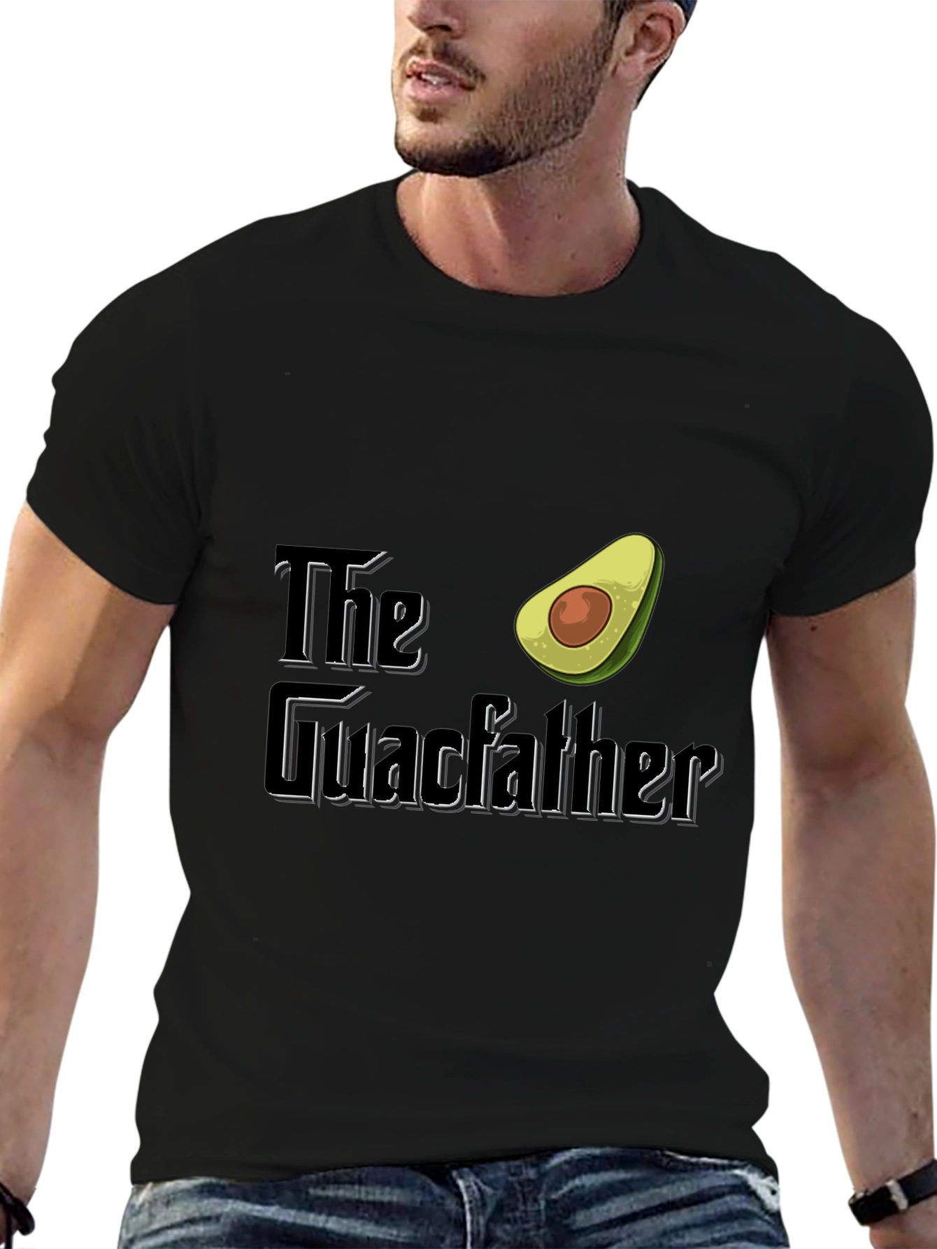 The Guacfather Funny Avocado T-Shirt