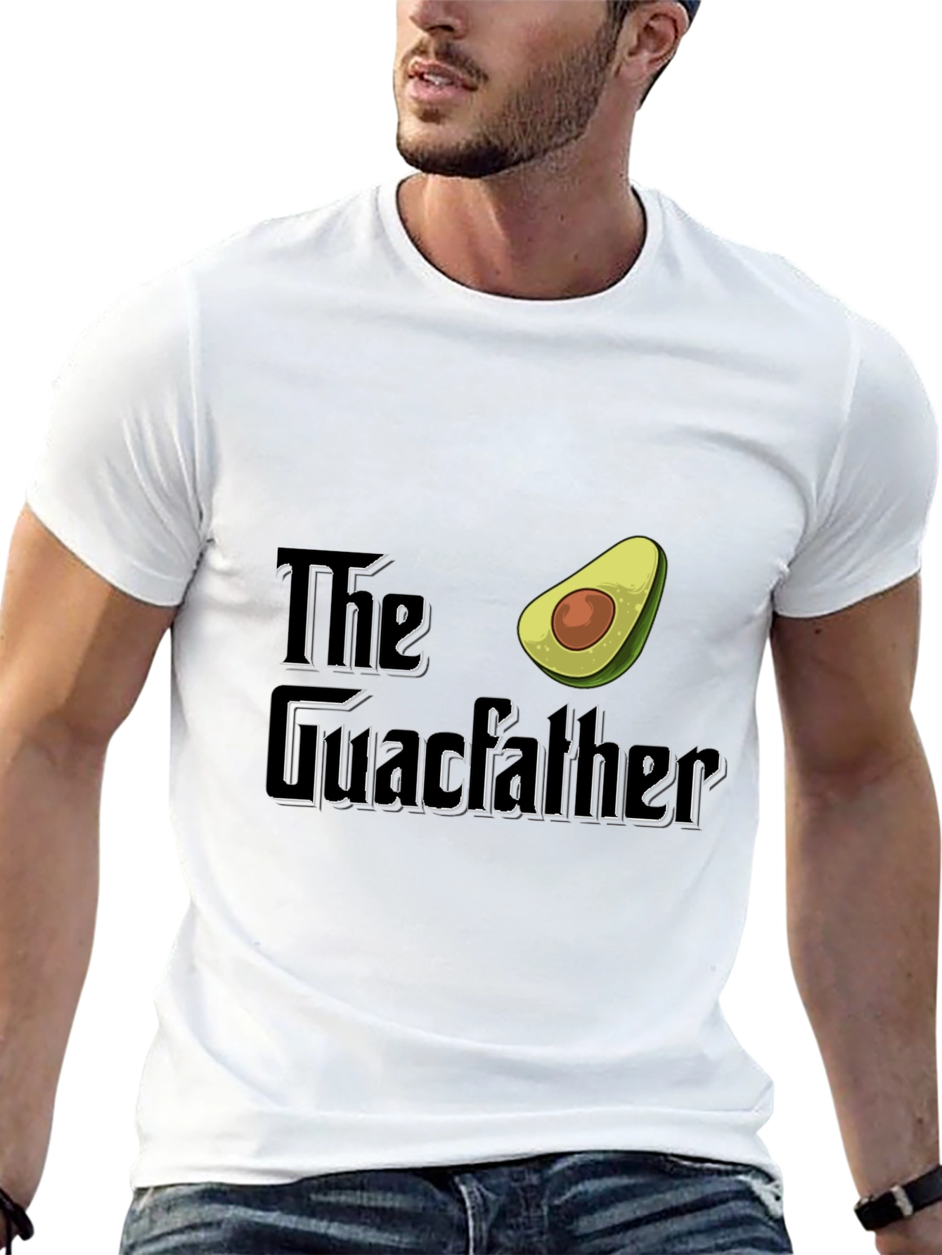 The Guacfather Funny Avocado T-Shirt