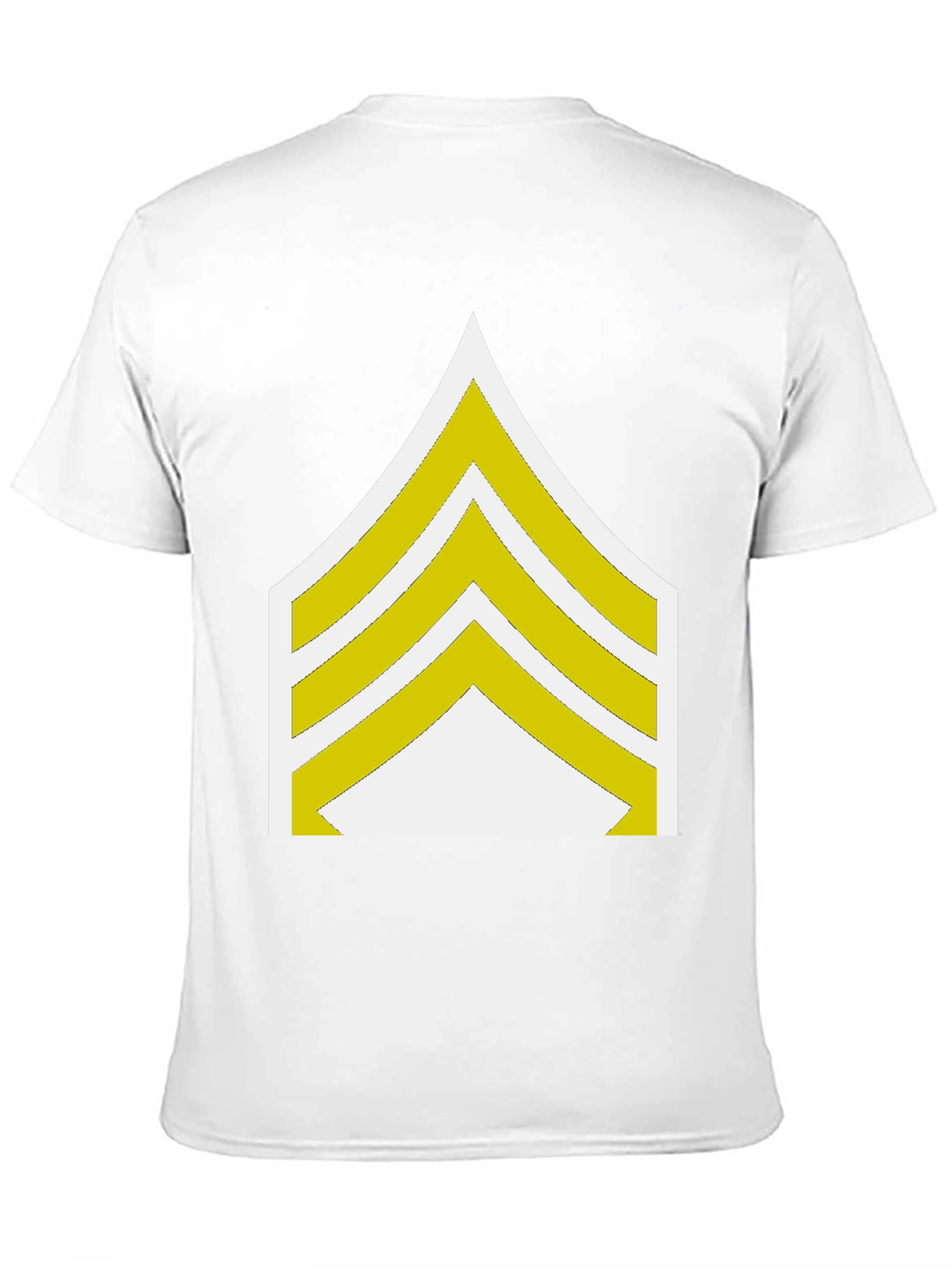 Sergeant Stripes Graphic Tee - Military Style
