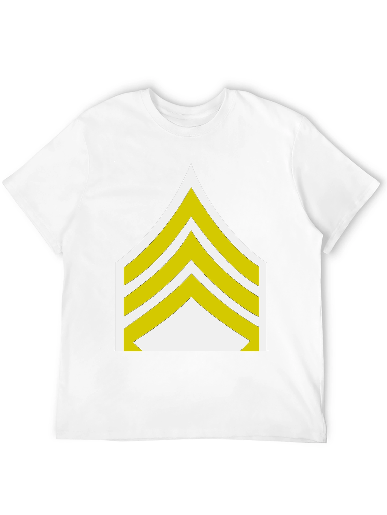 Sergeant Stripes Graphic Tee - Military Style