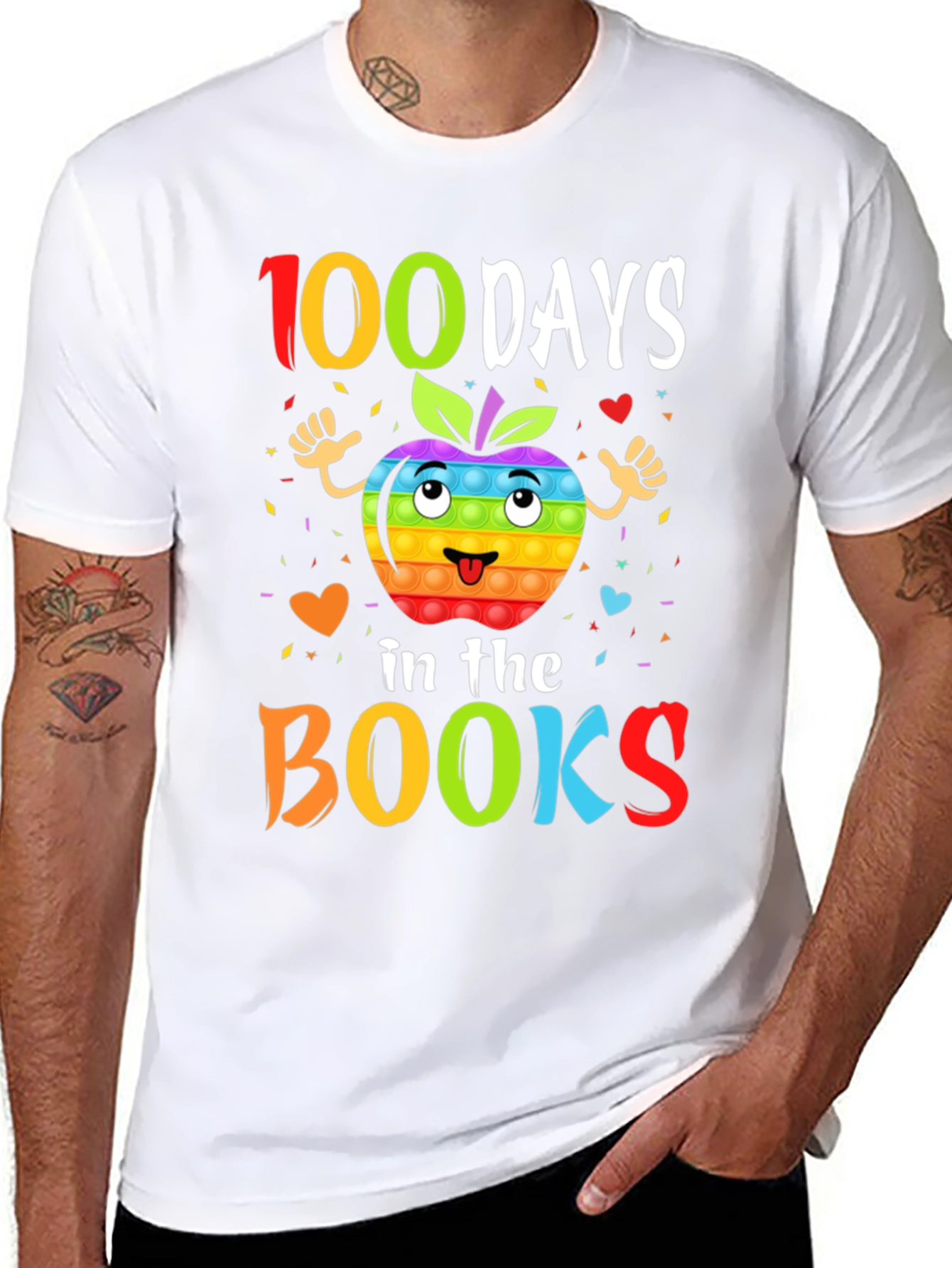 100 Days in the Books T-Shirt