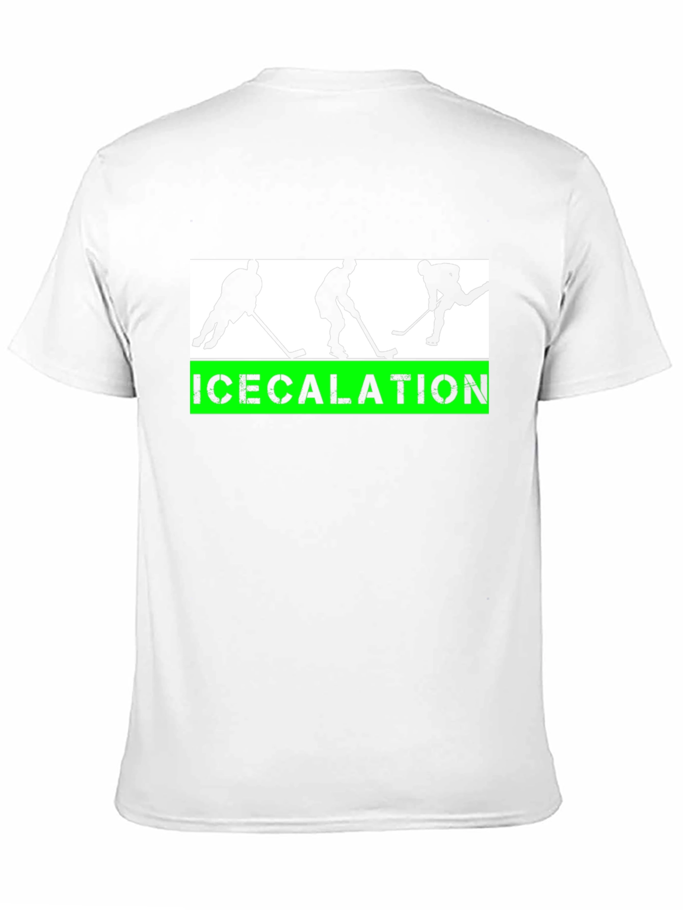 Icecalation Hockey T-Shirt - Black Graphic Tee
