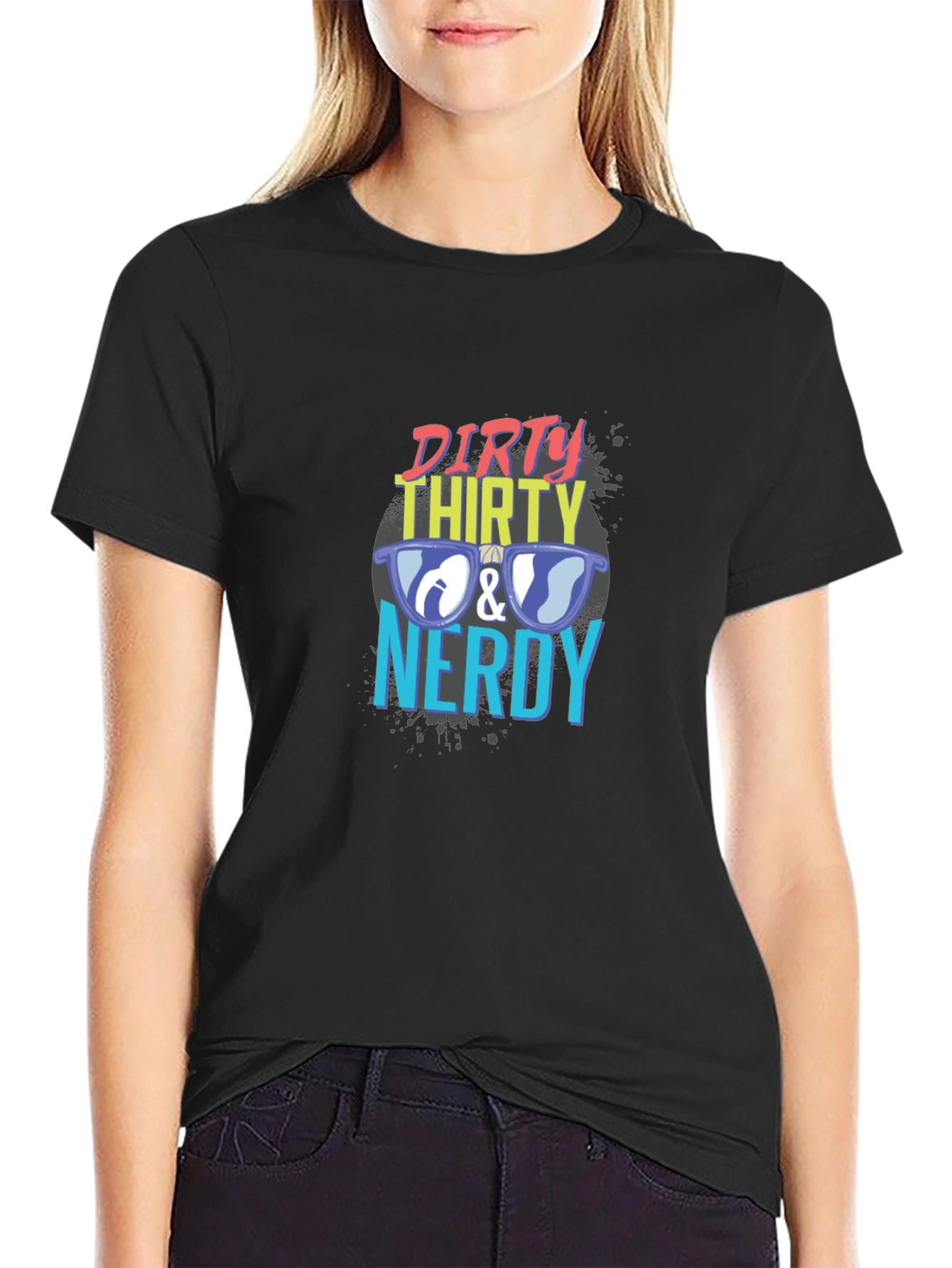 Dirty Thirty & Nerdy Graphic Tee