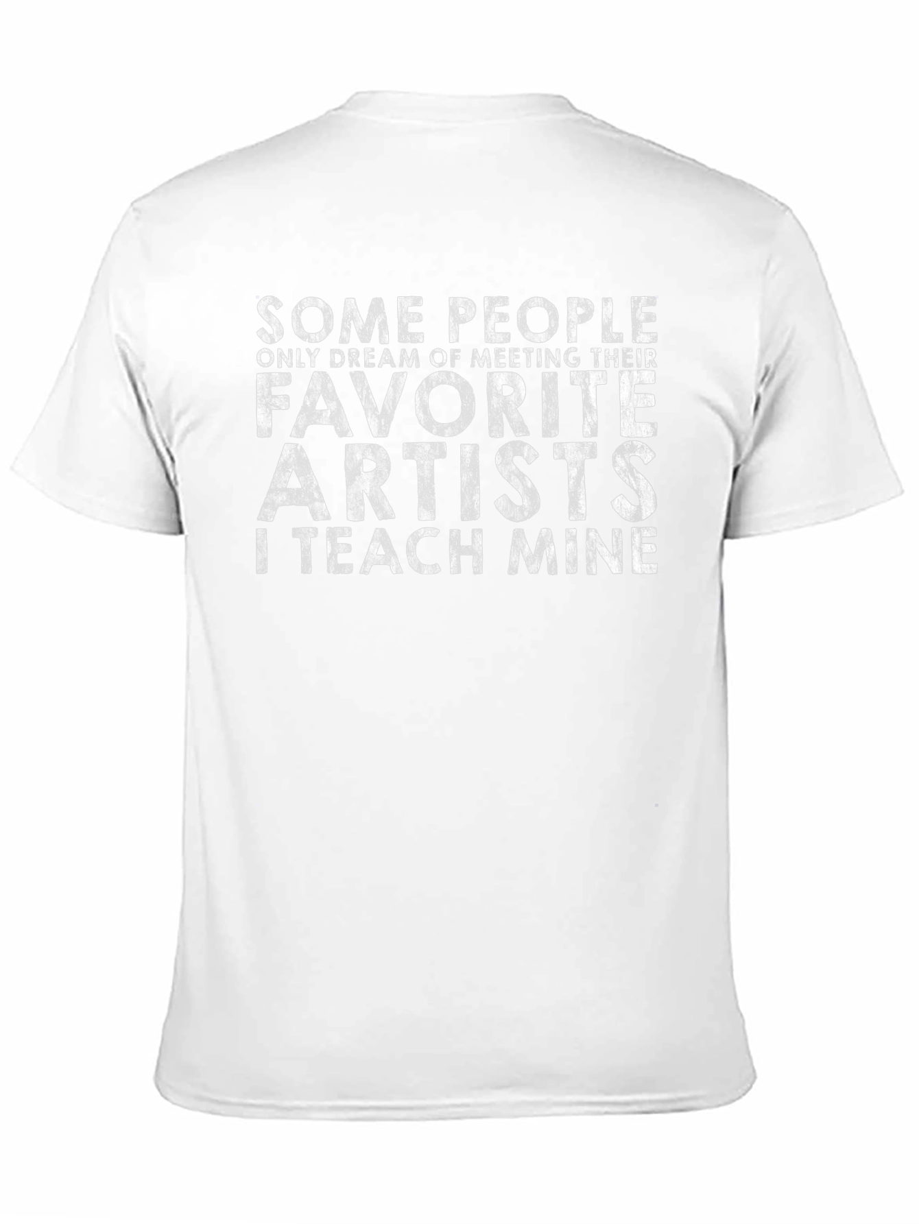 I Teach Mine Artists Graphic T-Shirt