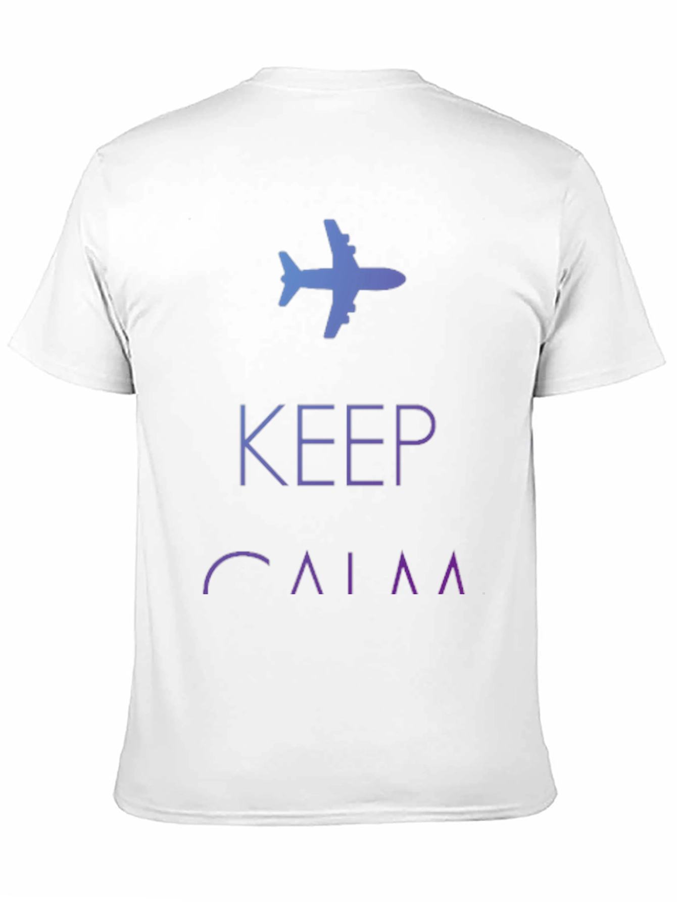Keep Calm and Fly Black T-Shirt